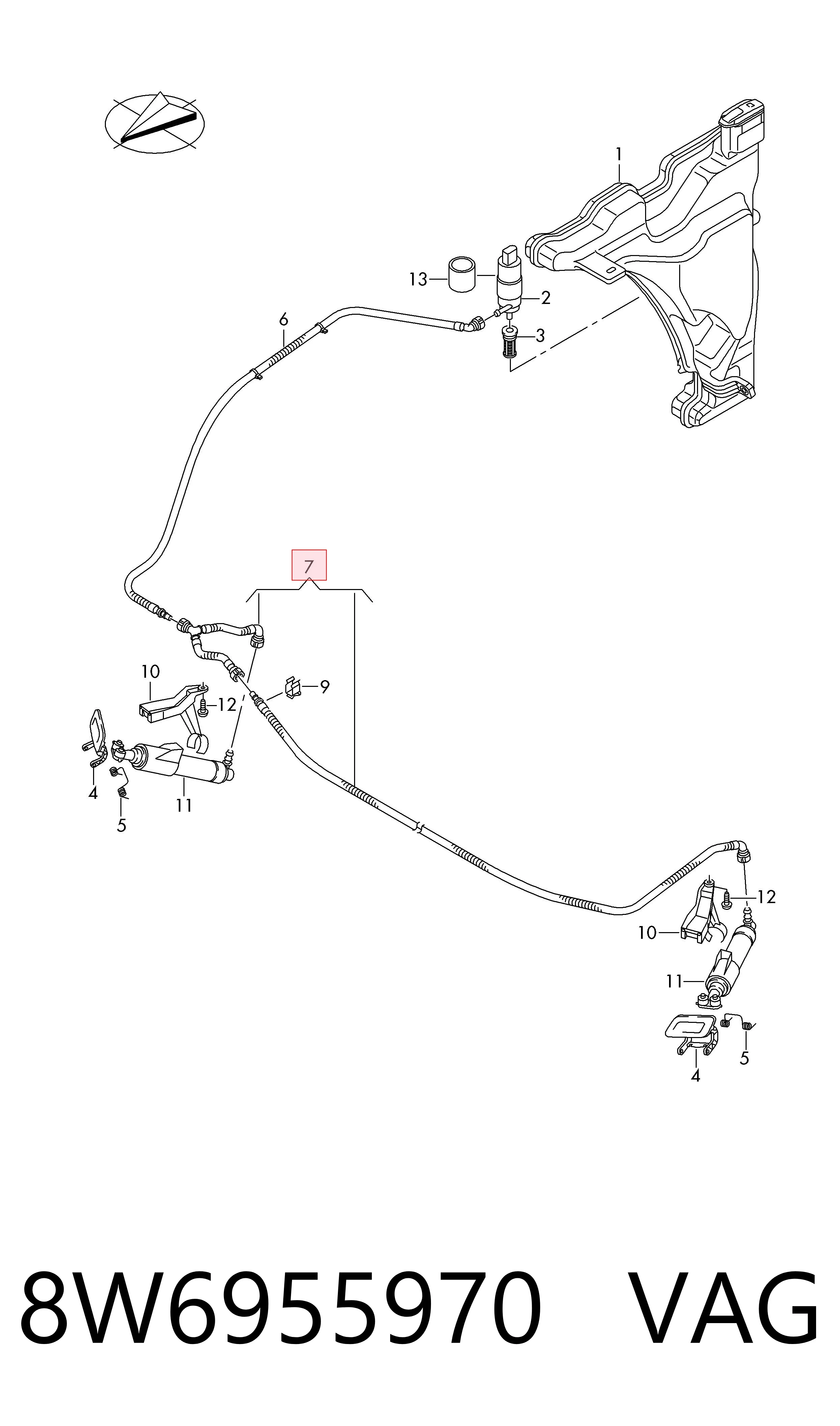 8W6955970 VAG