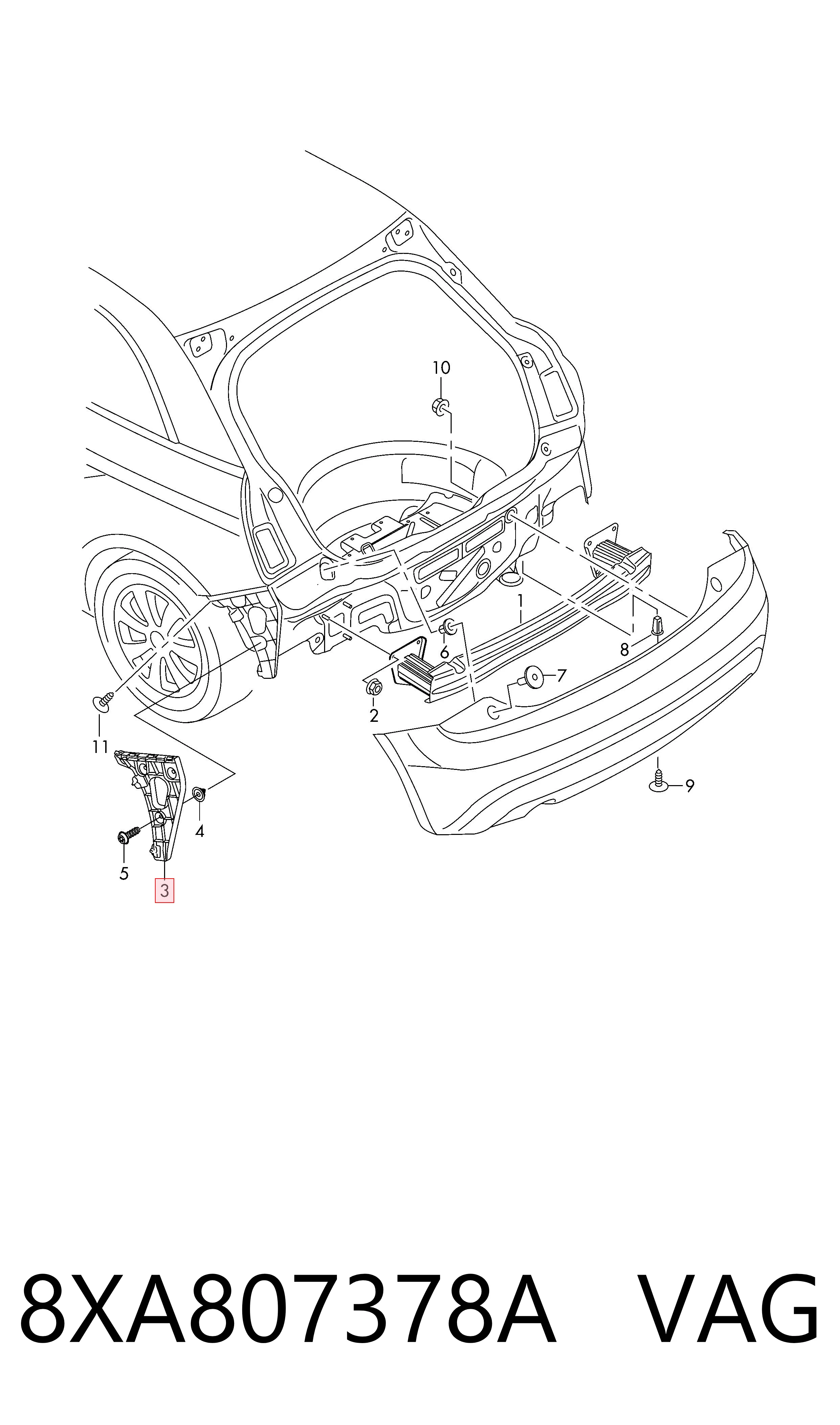 8XA807378A VAG