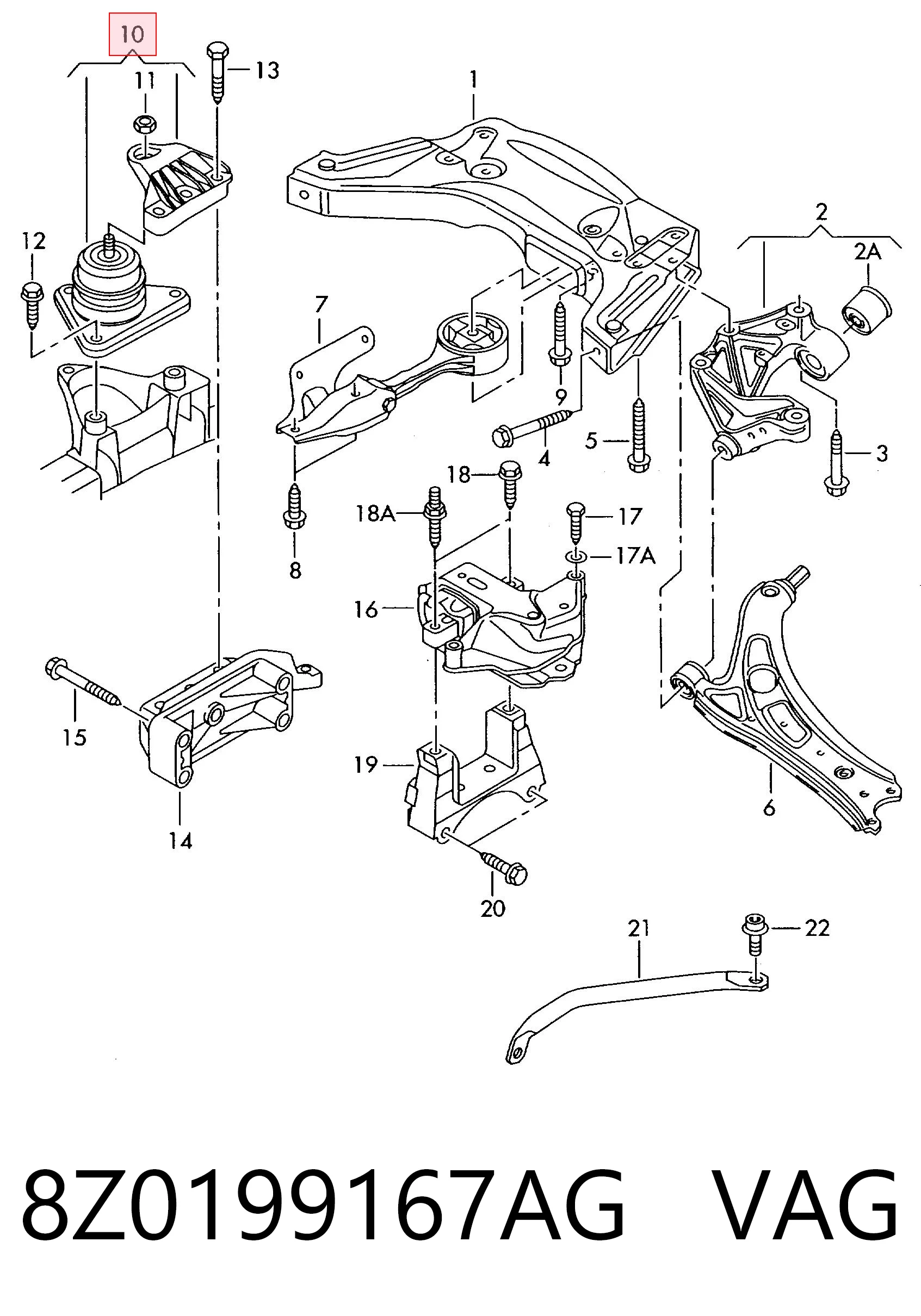 8Z0199167AG VAG