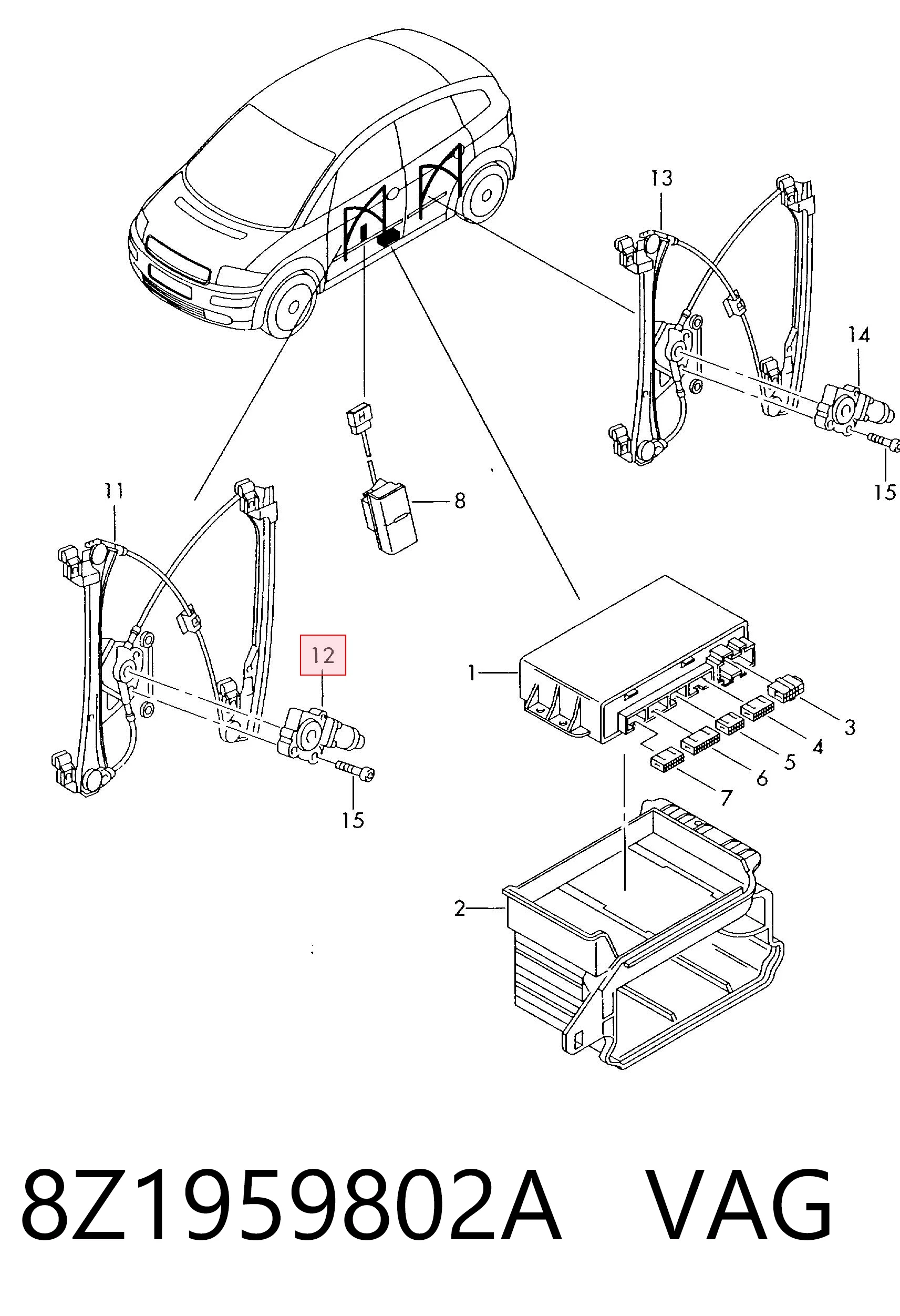 8Z1959802A VAG