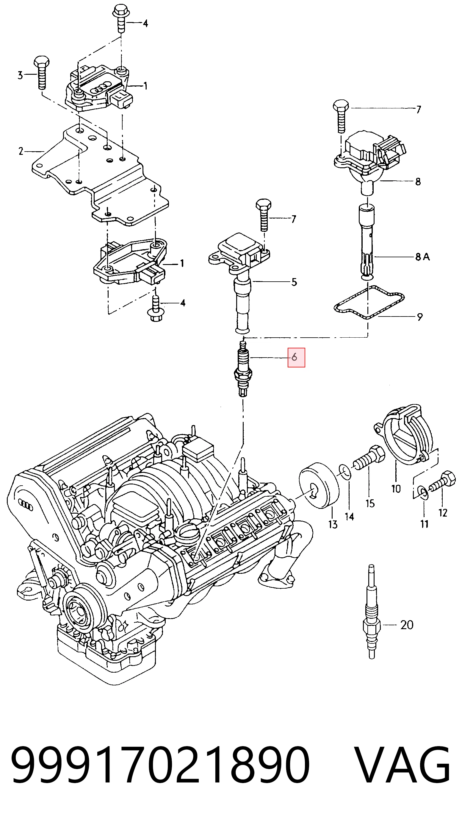 99917021890 VAG