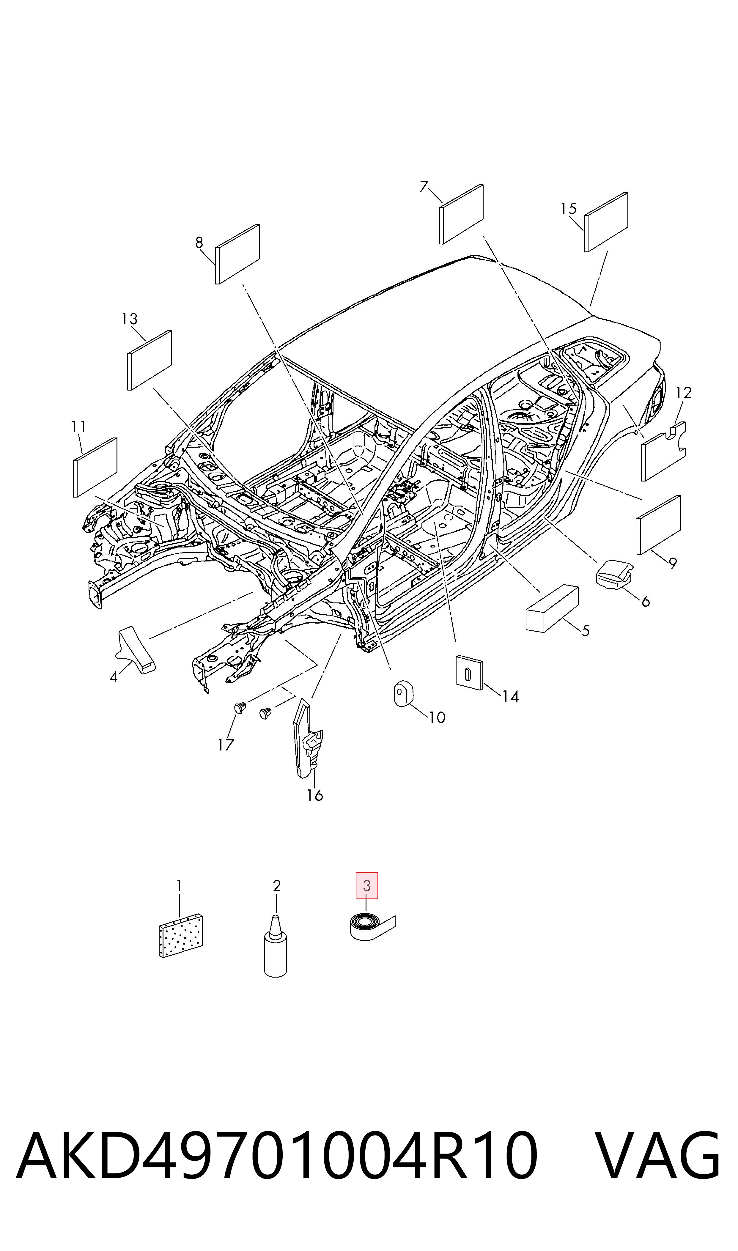 AKD49701004R10 VAG 