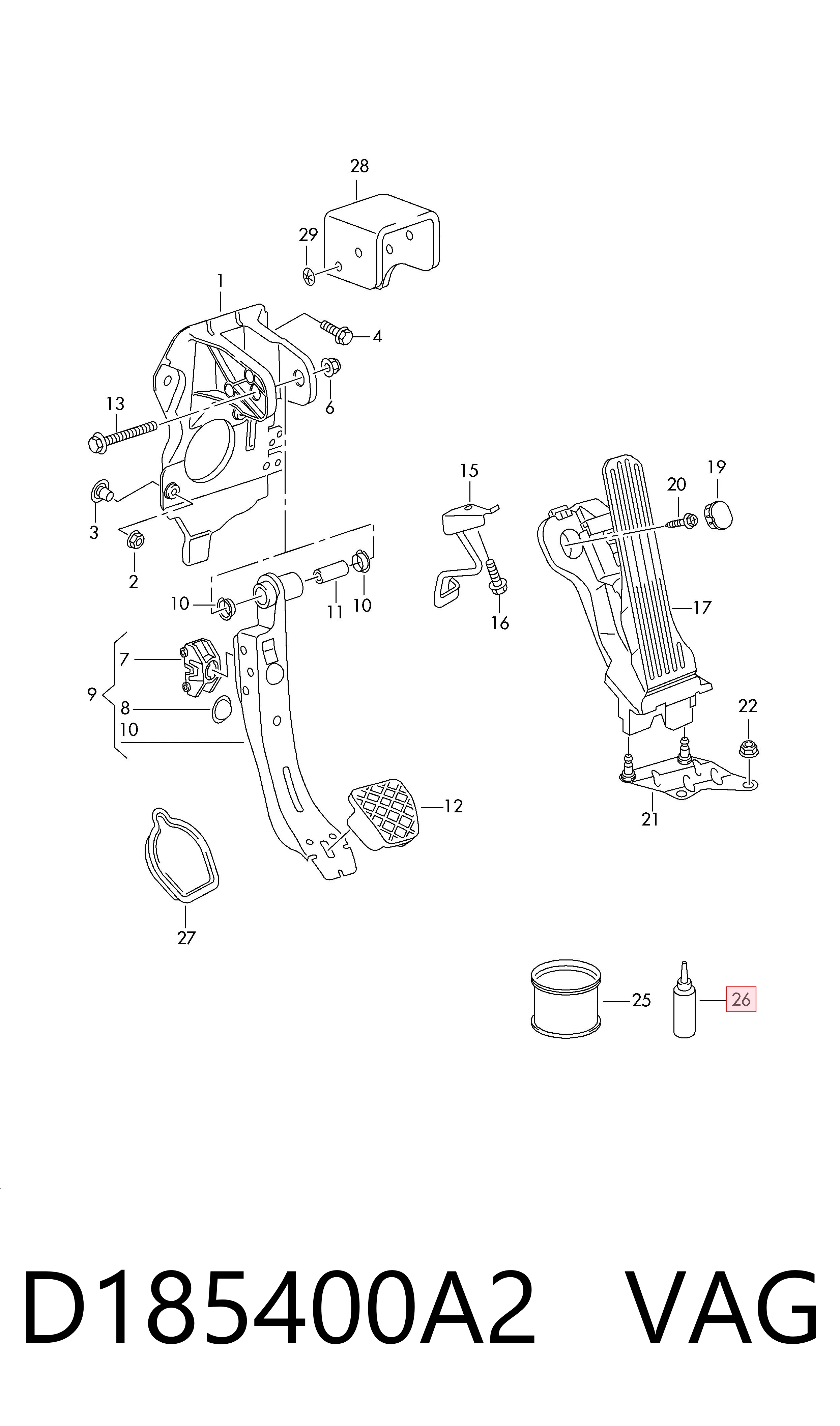 D185400A2 VAG 