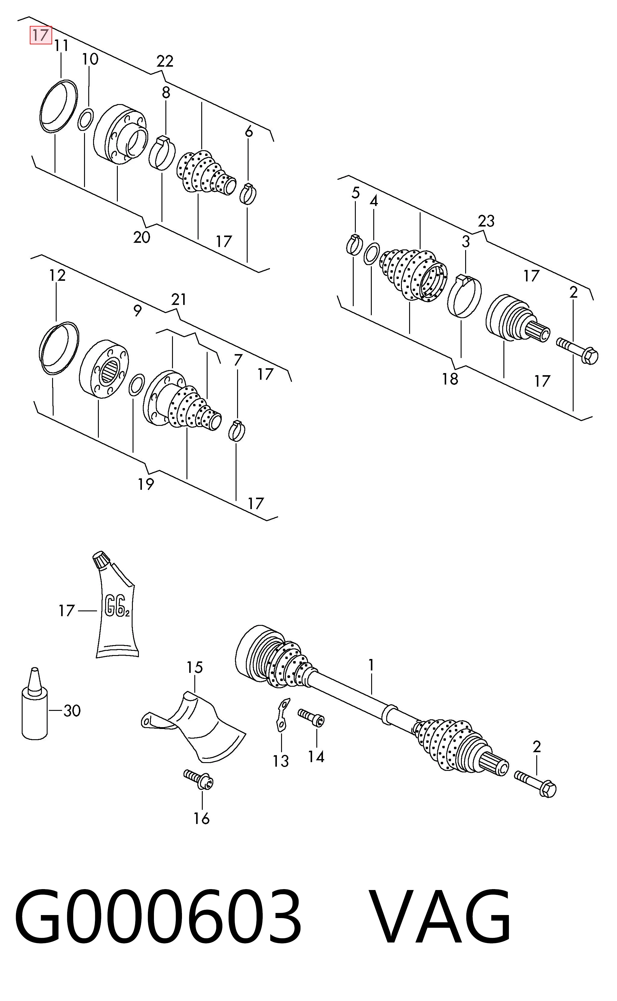 Lubrificante universal 8305030654 Wabco