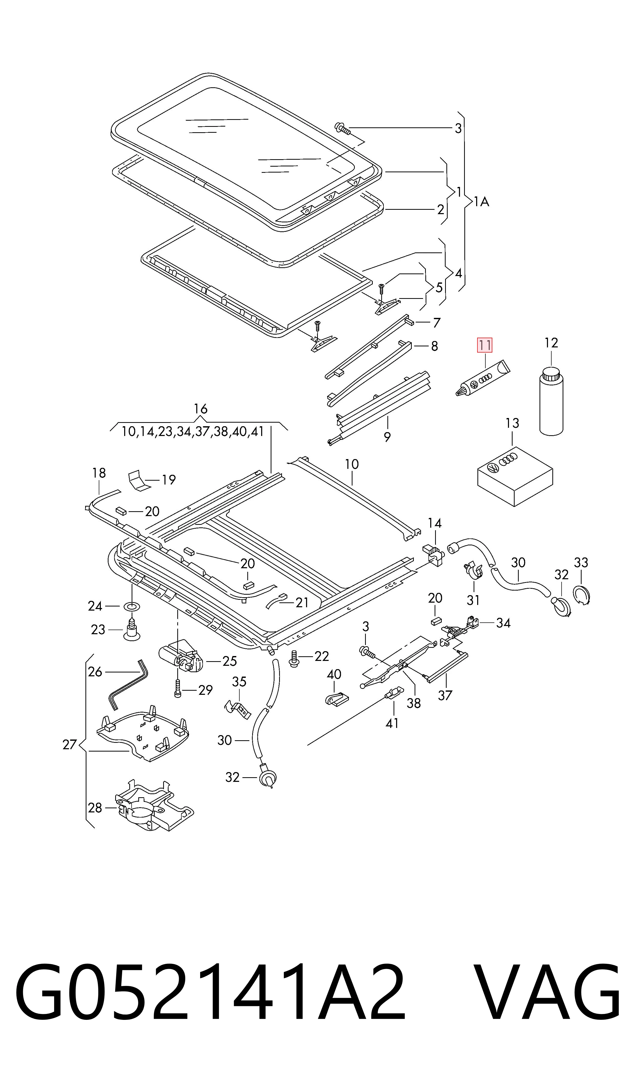 G052141A2 VAG Lubrificante para a montagem de injetores