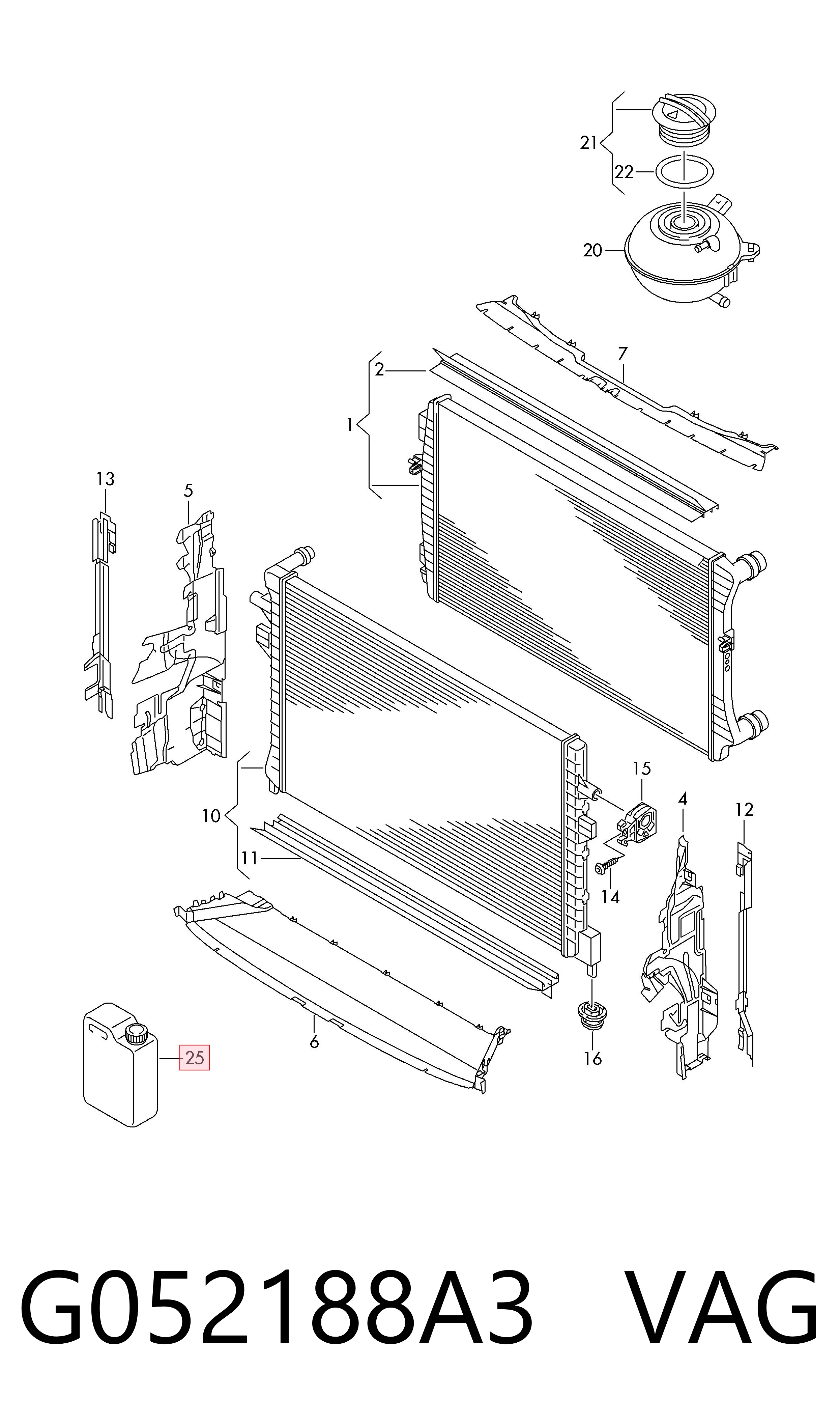 G052188A3 VAG