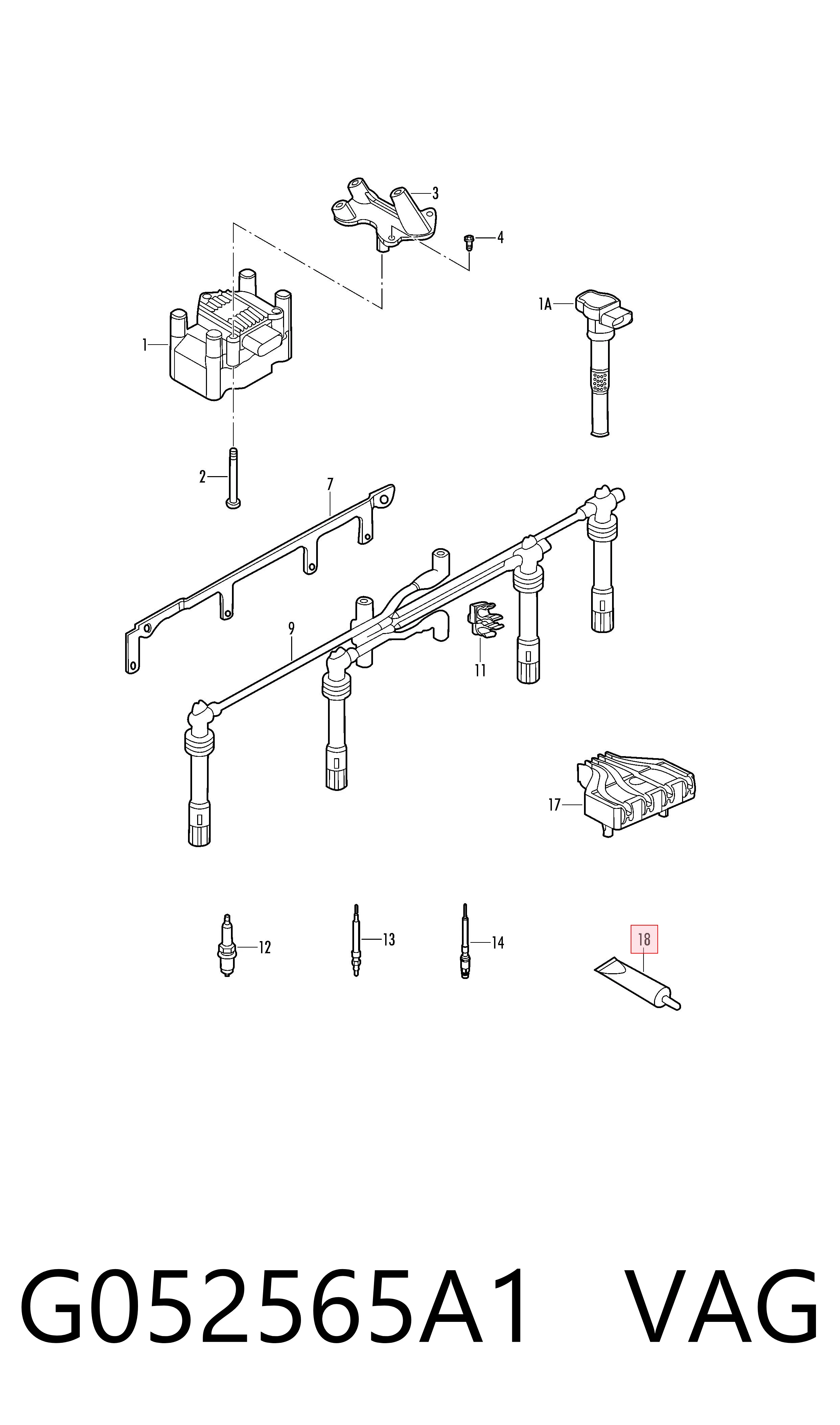 G052565A1 VAG Lubrificante para a montagem de injetores