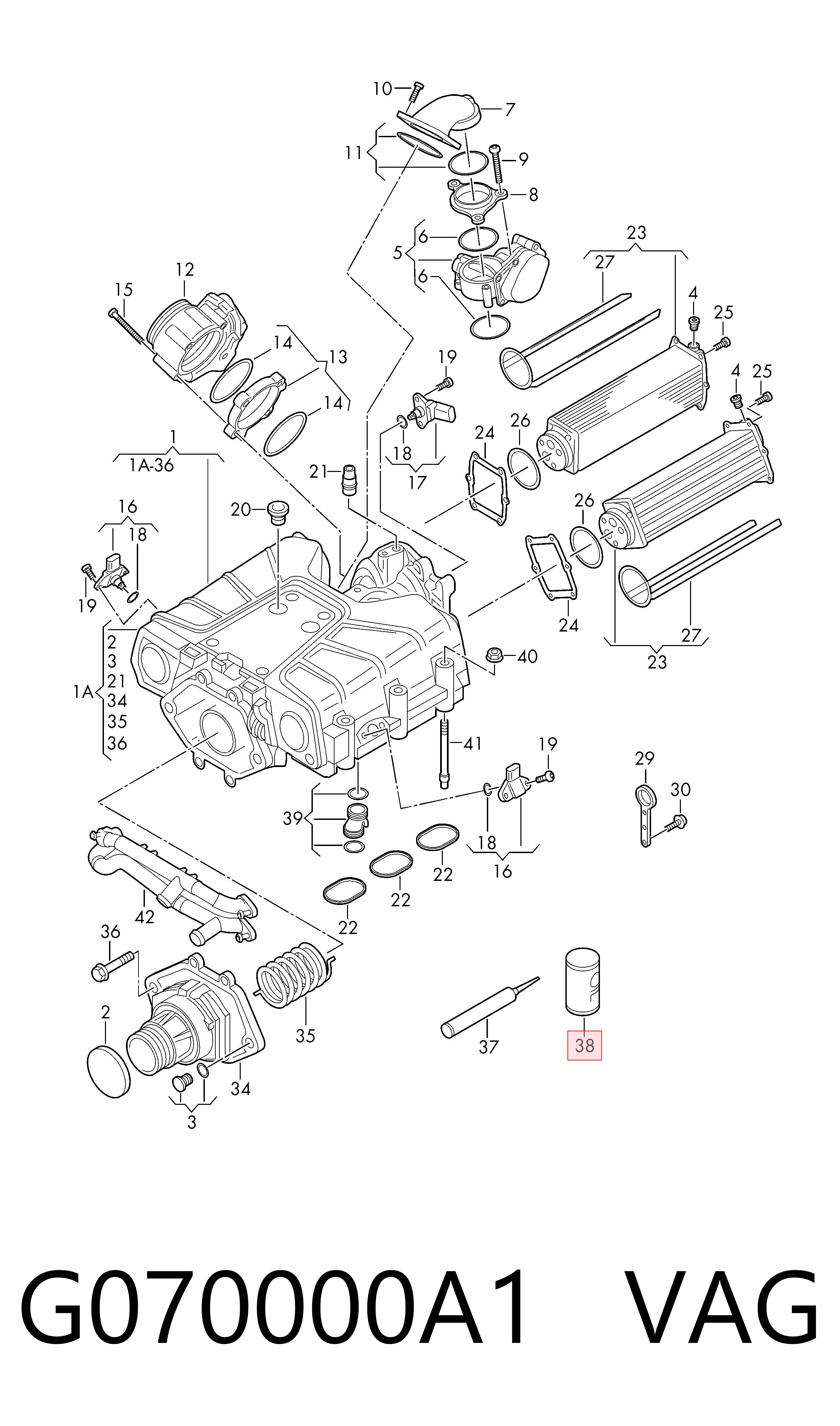 G070000A1 VAG Óleo de compressão