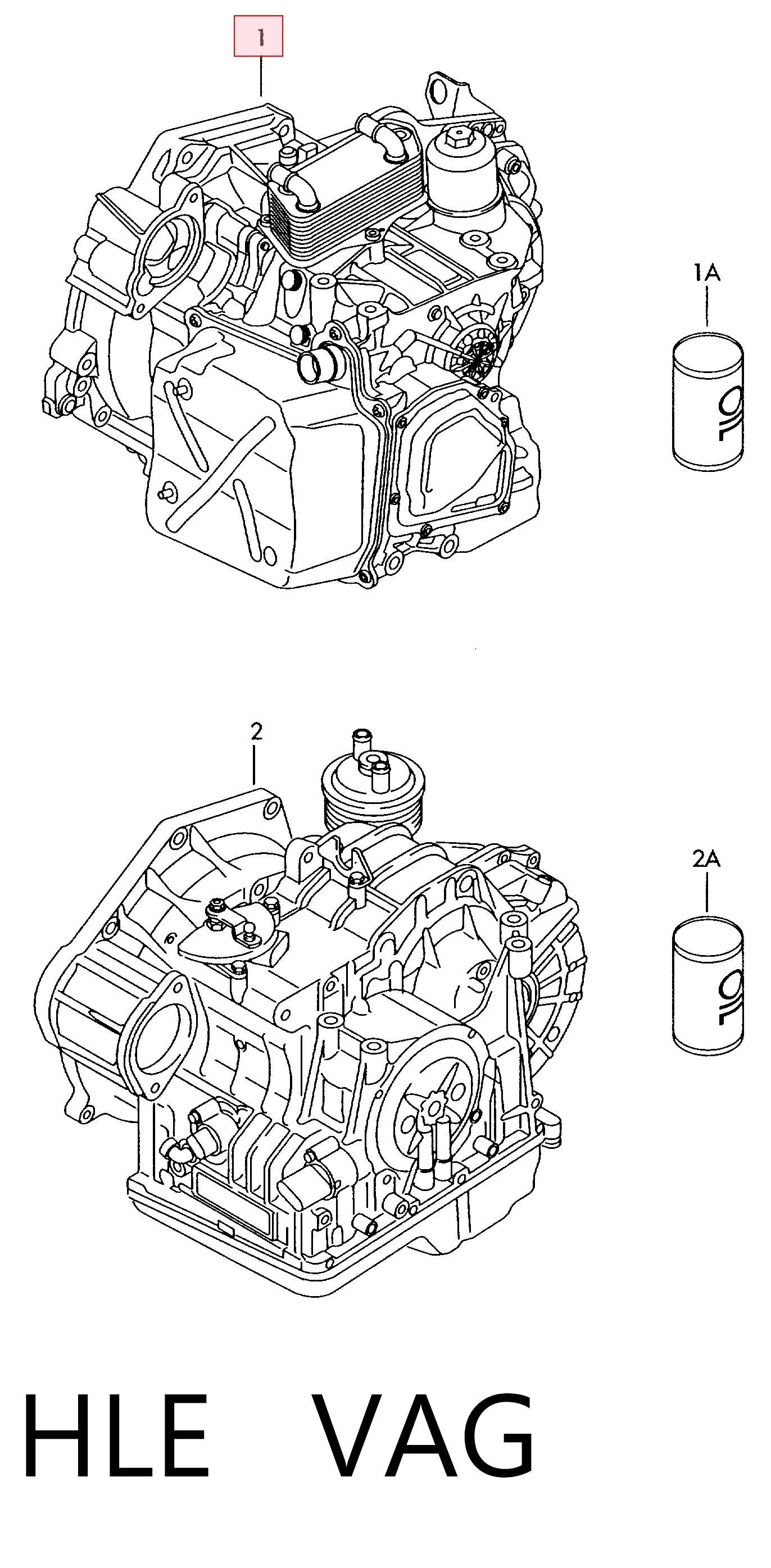 Caixa Automática de Mudança montada Audi A3  8P1