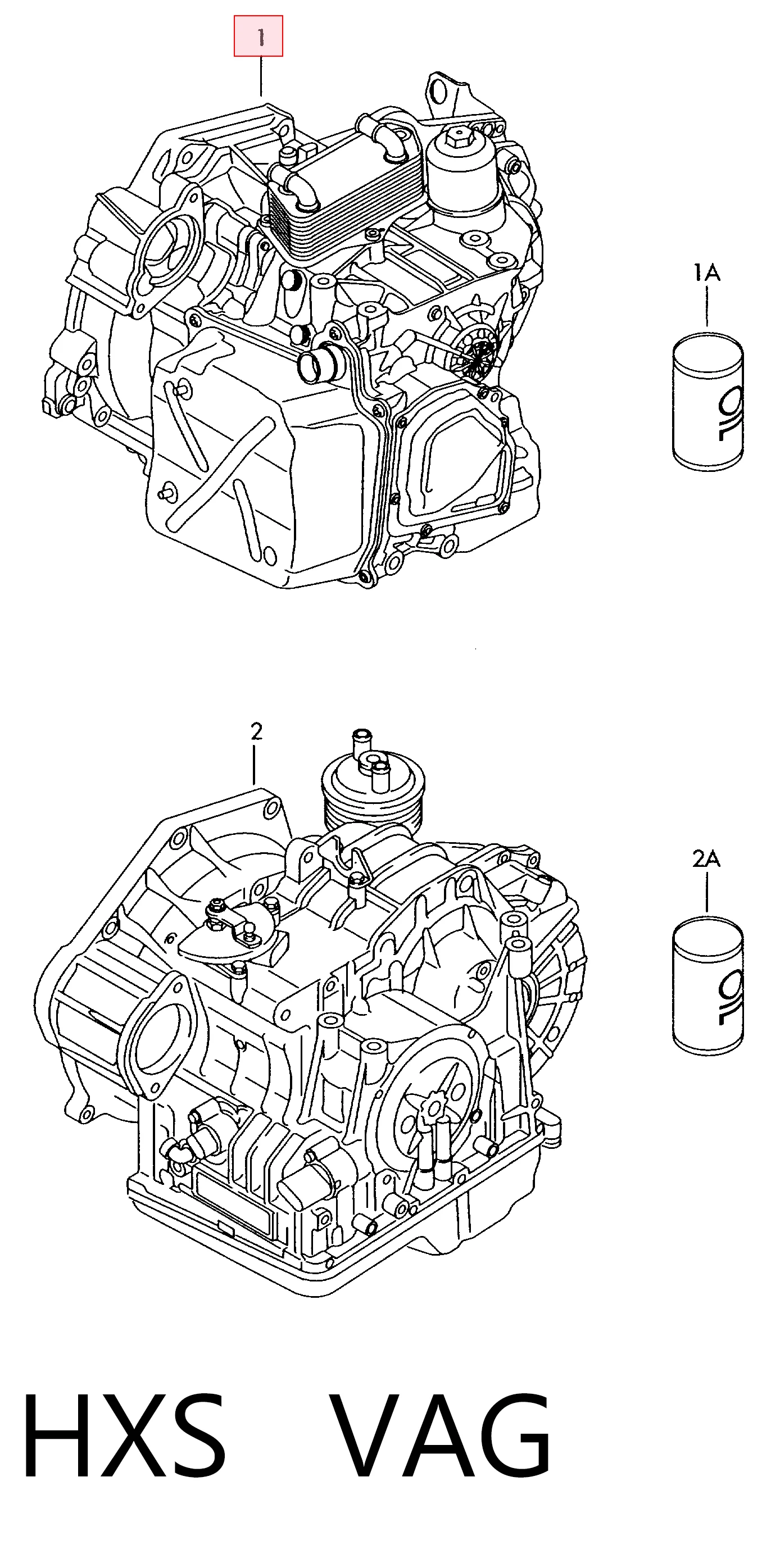Compre Caixa Automática de Mudança montada Audi A3 