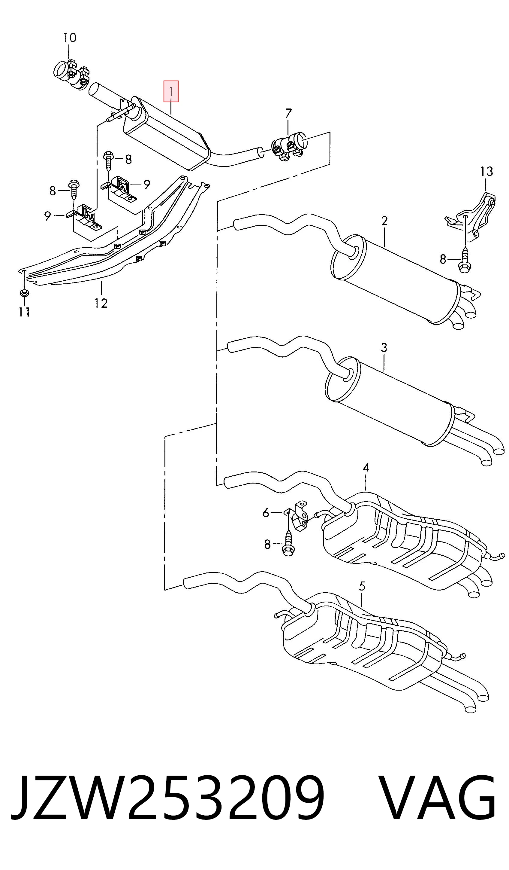 JZW253209 VAG