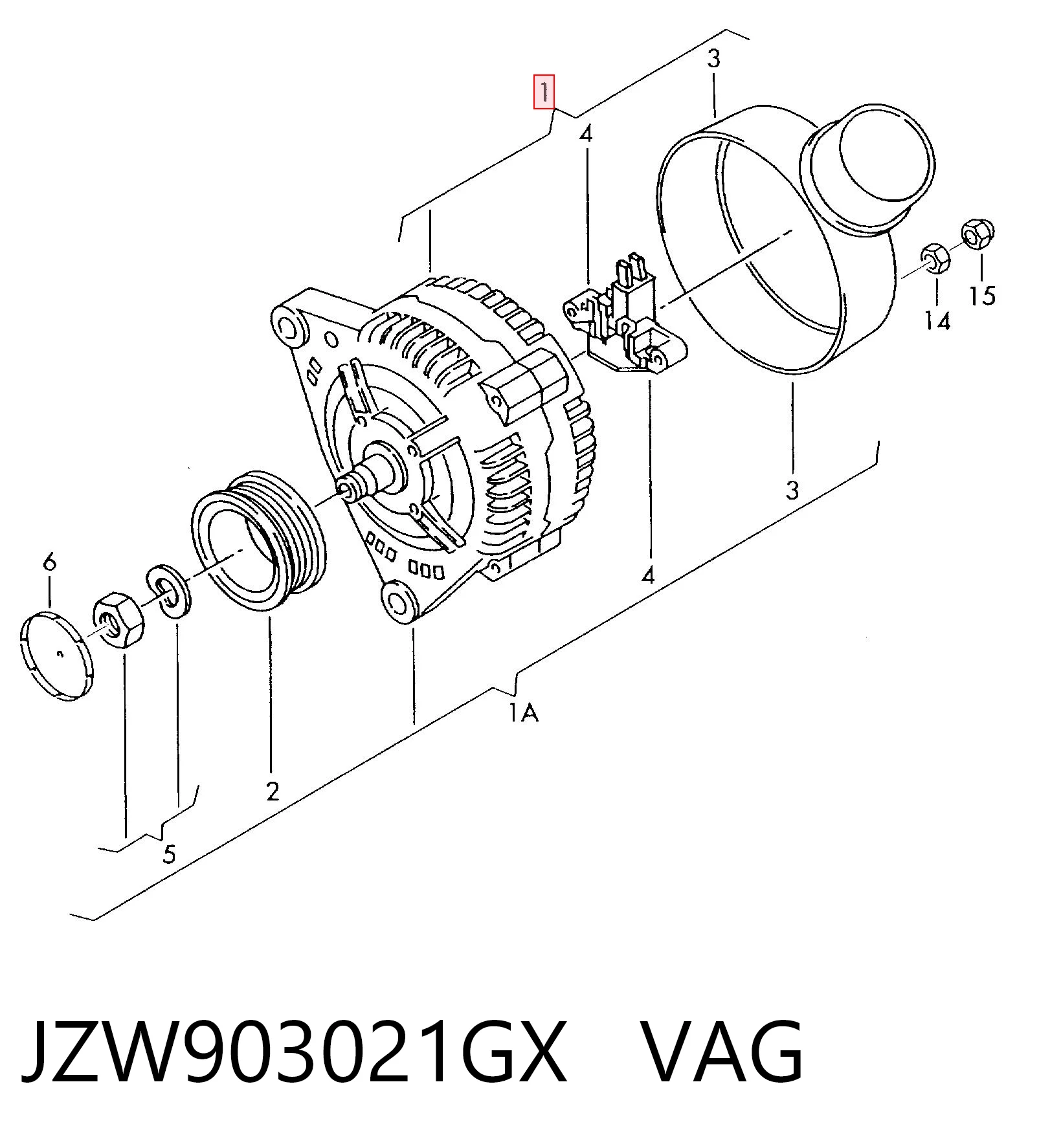 JZW903021GX VAG