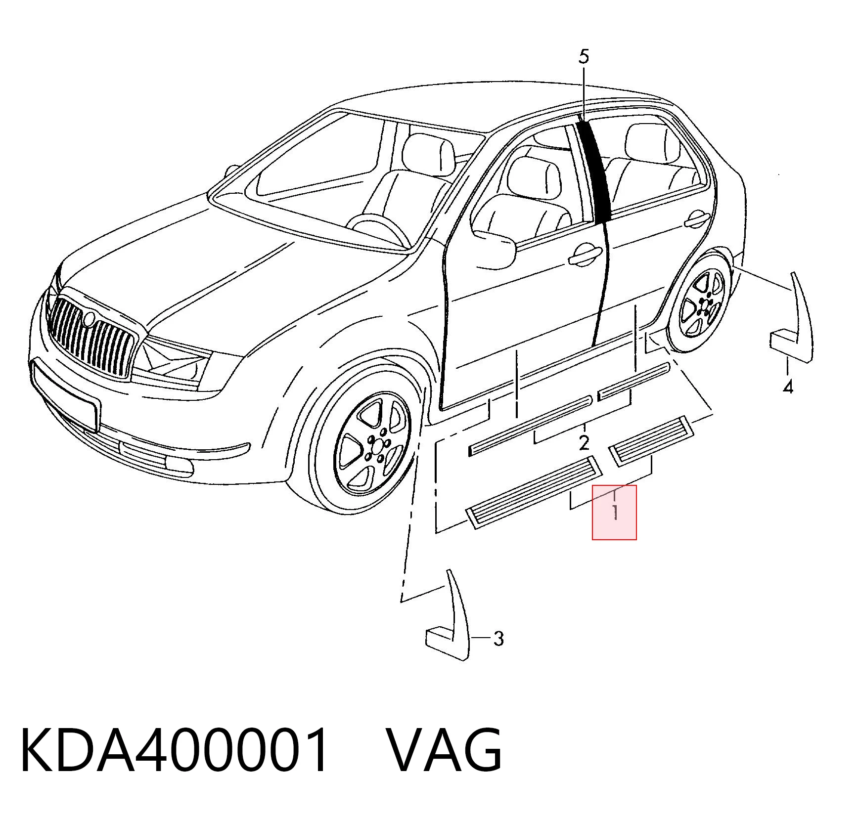KDA400001 VAG 