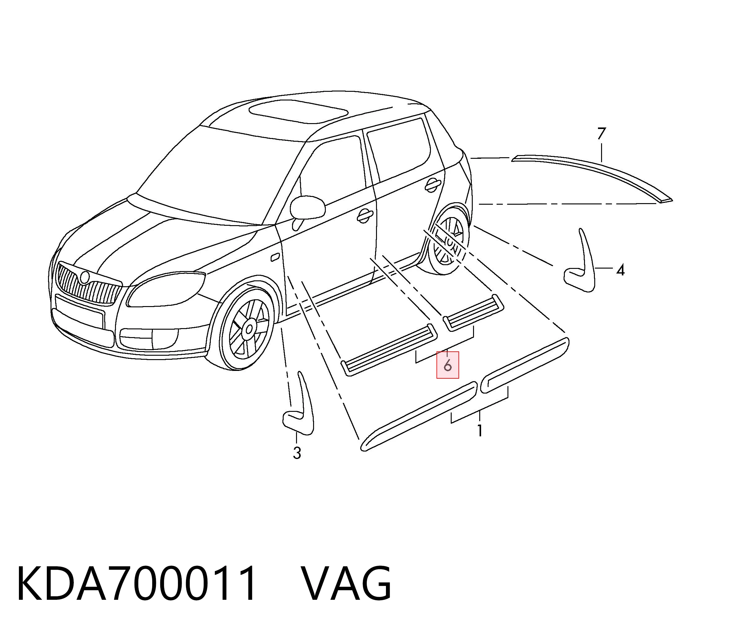 KDA700011 VAG 