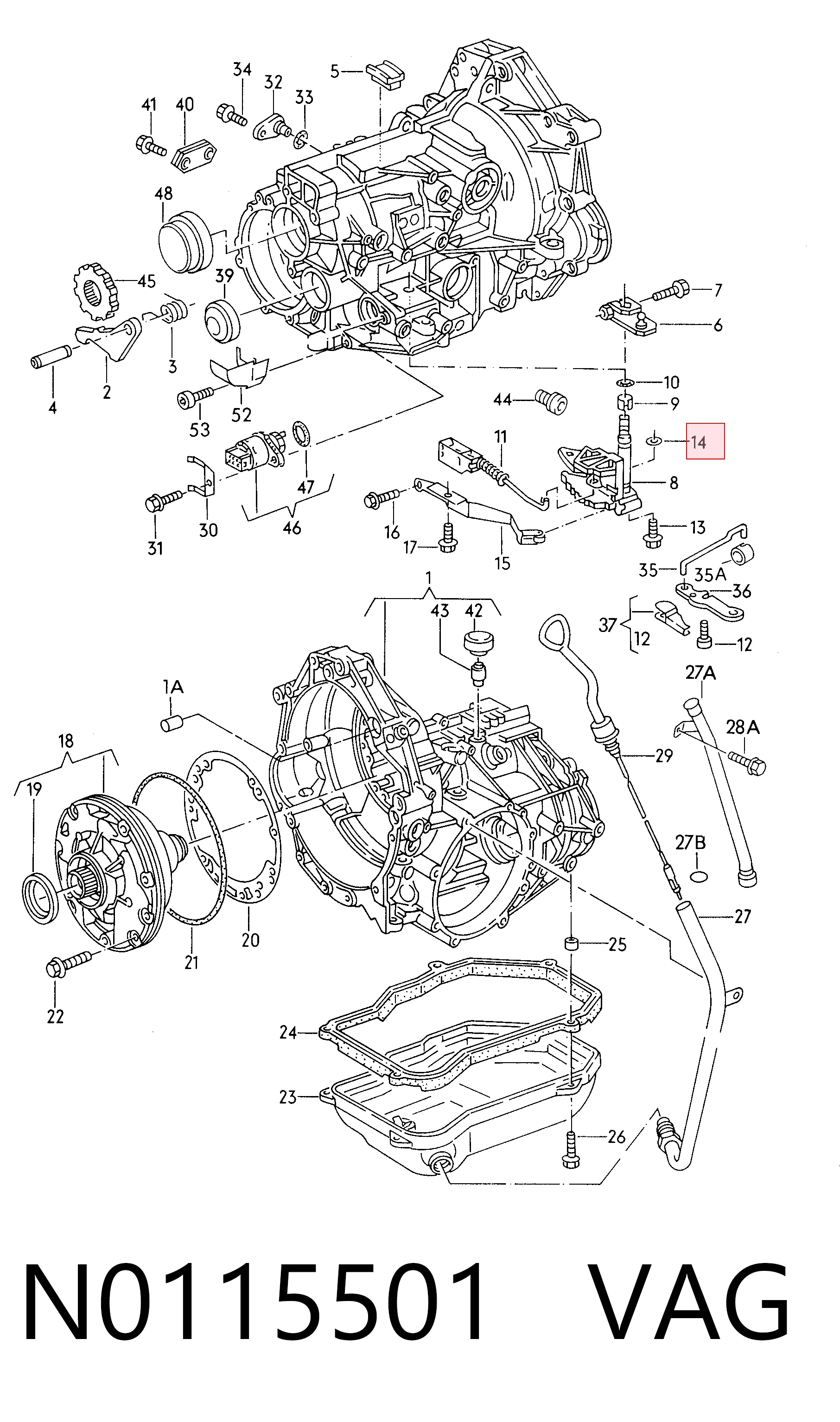 N0115501 VAG 