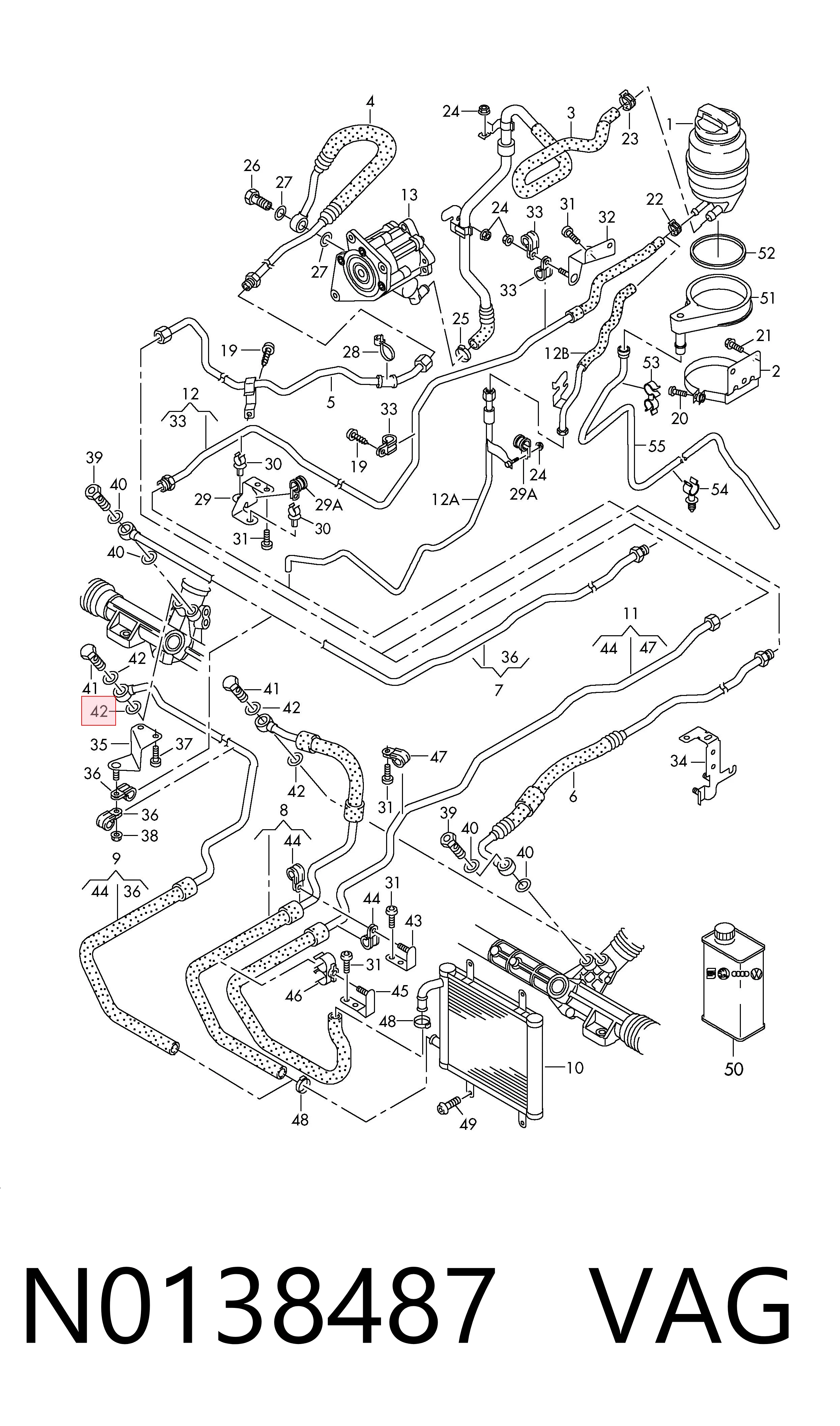 Vedante de rolha de panela de motor VAG N0138487 preço, a partir de 0,72 USD