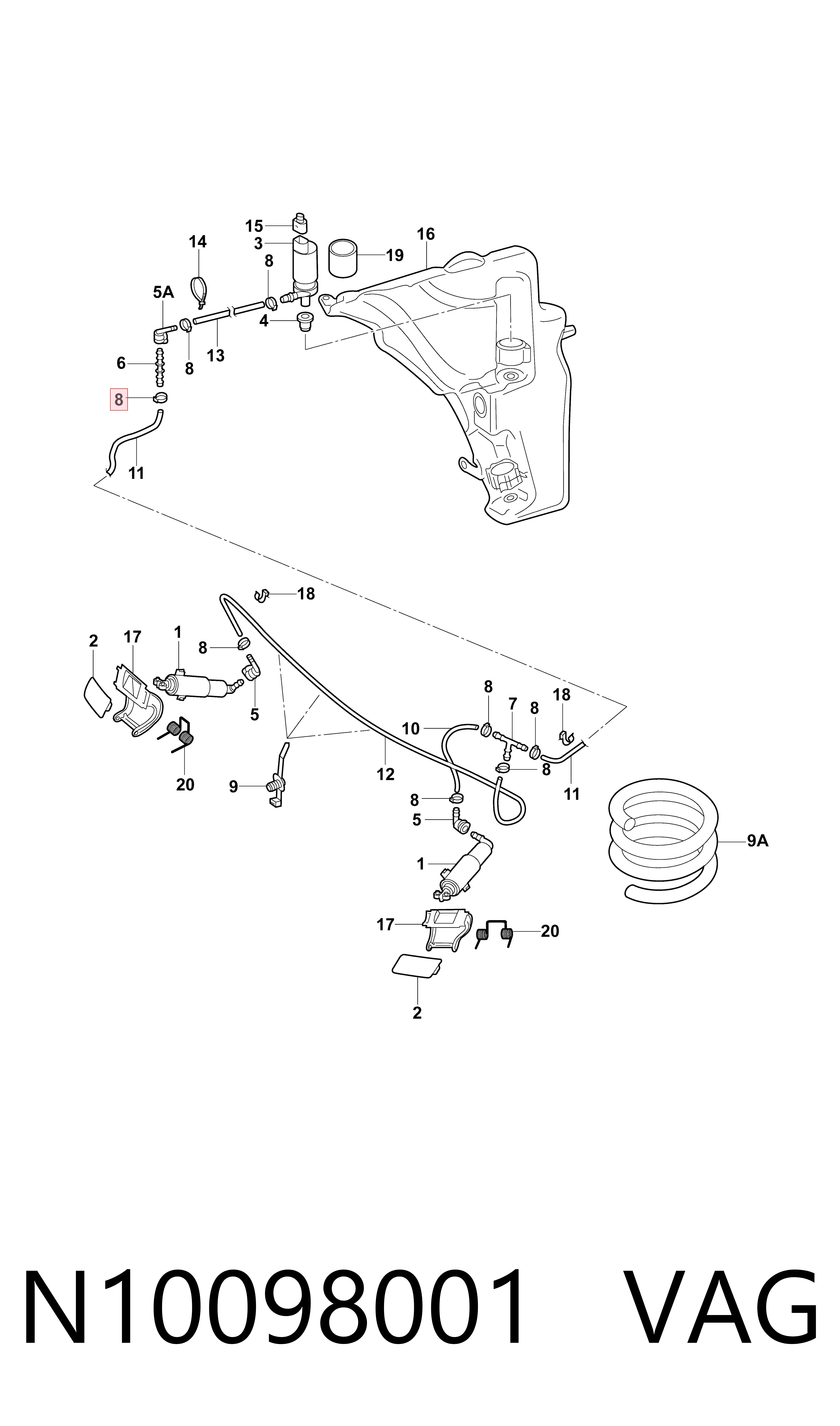 N10098001 VAG 