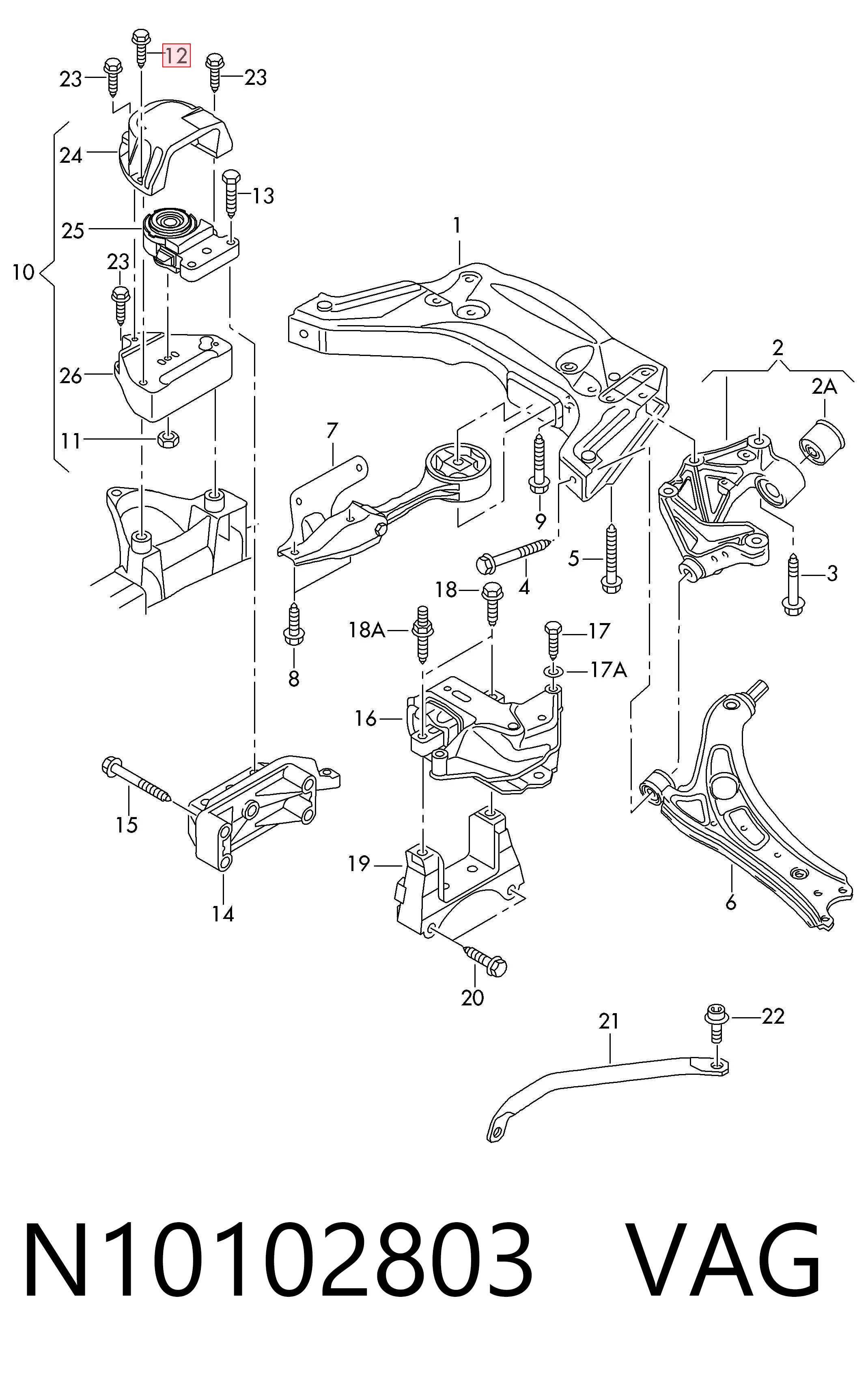 N10102803 VAG 
