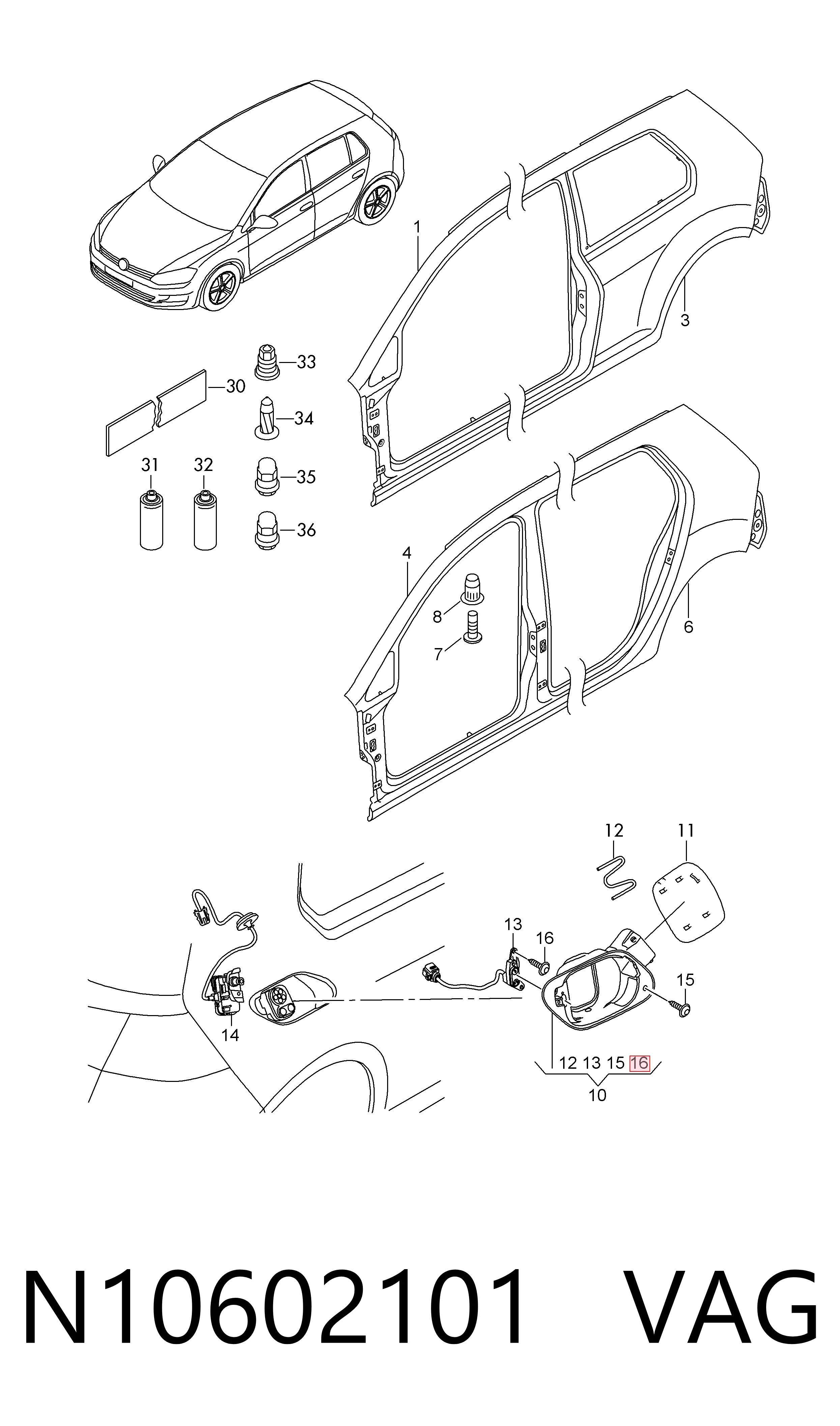 N10602101 VAG 
