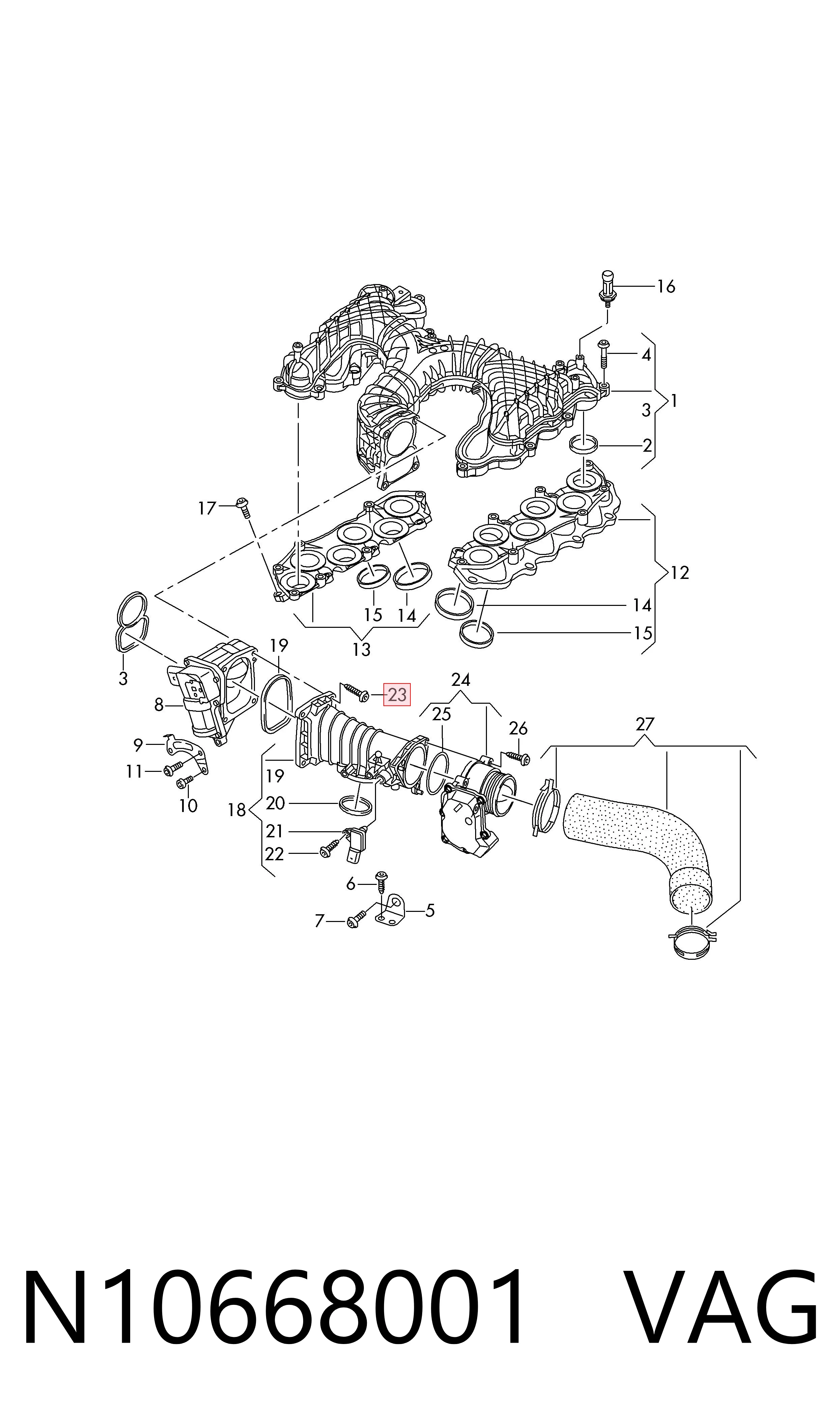  VAG N10668001 preço, a partir de 1,80 USD