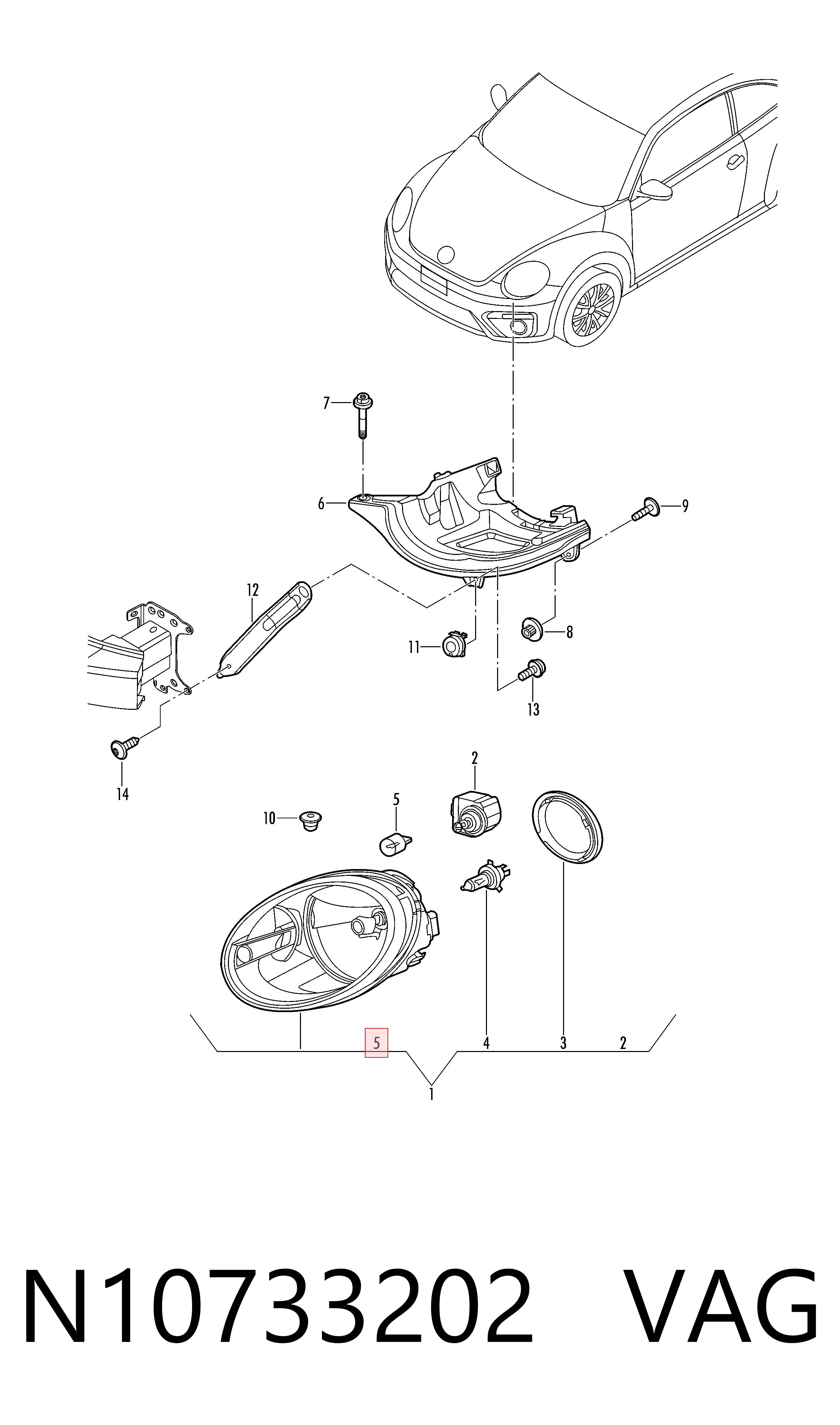  VAG N10733202 preço, a partir de 14,07 USD