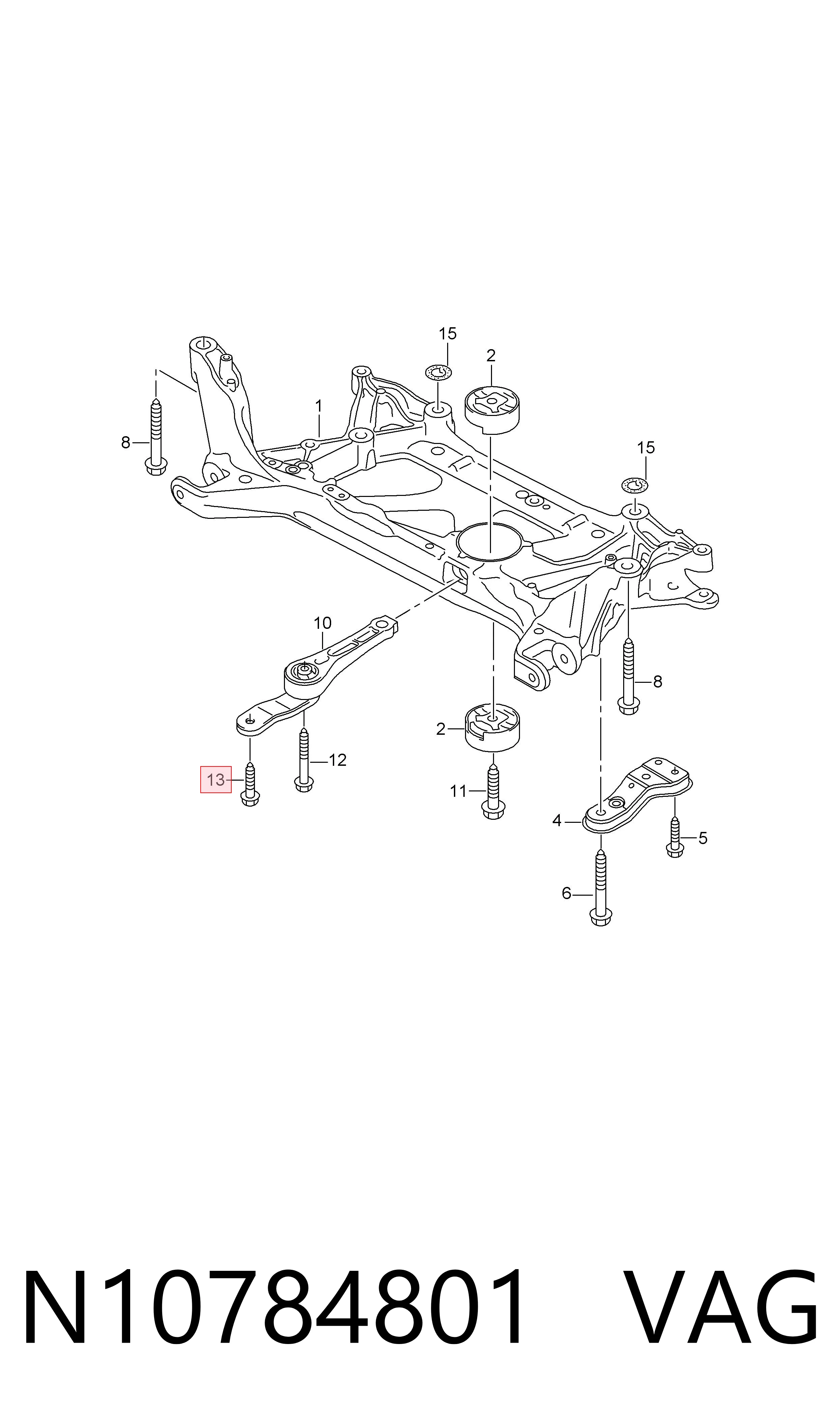  VAG N10784801 preço, a partir de 4,03 USD