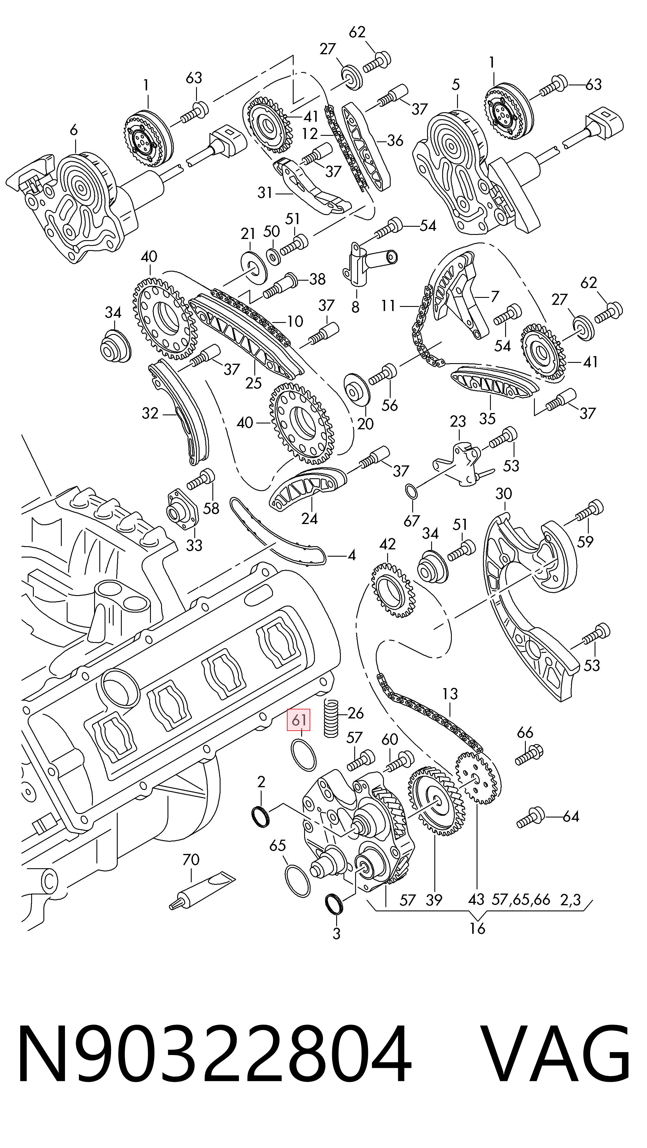 Anel de vedação, universal VAG N90322804 preço, a partir de 6,85 USD