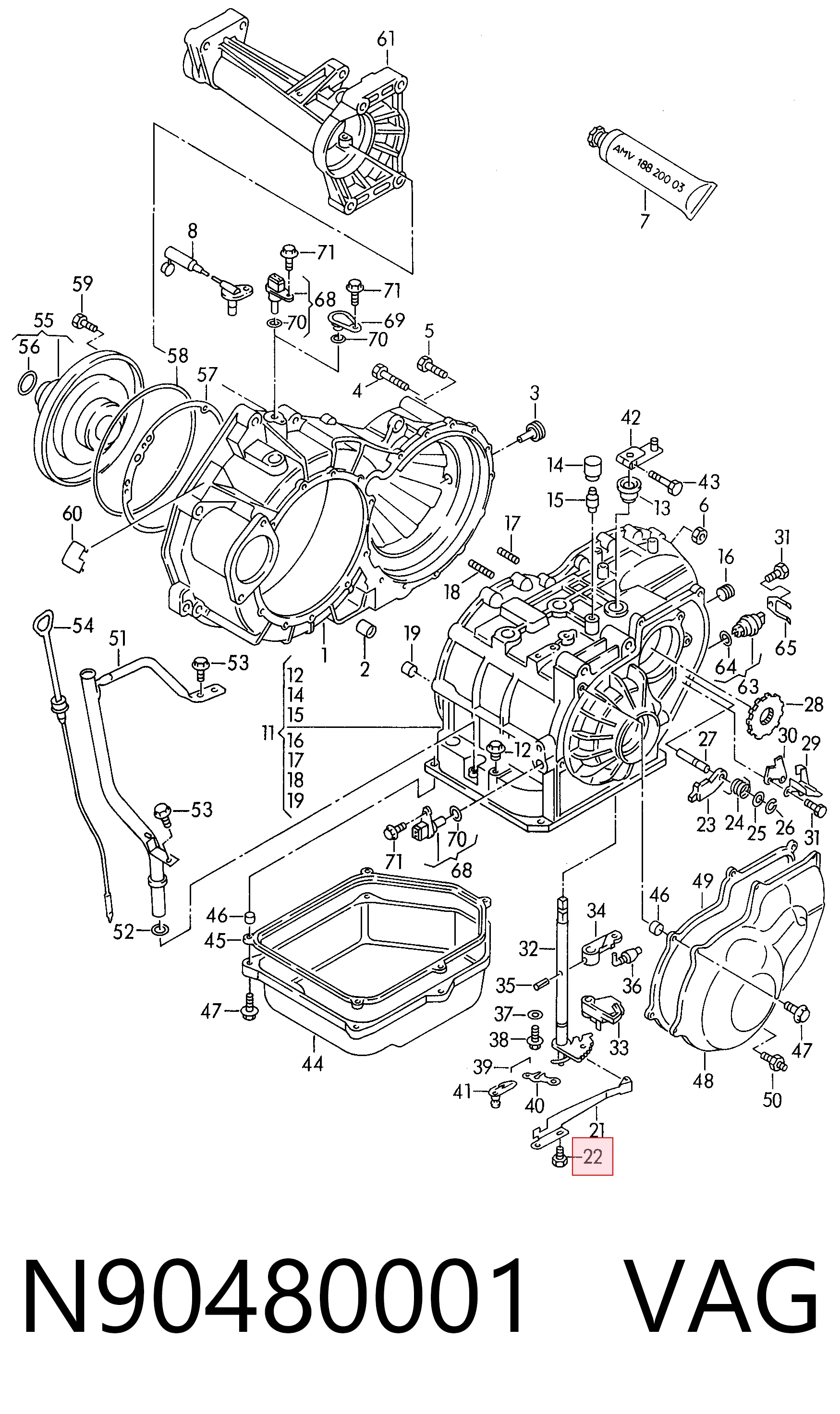 N90480001 VAG 