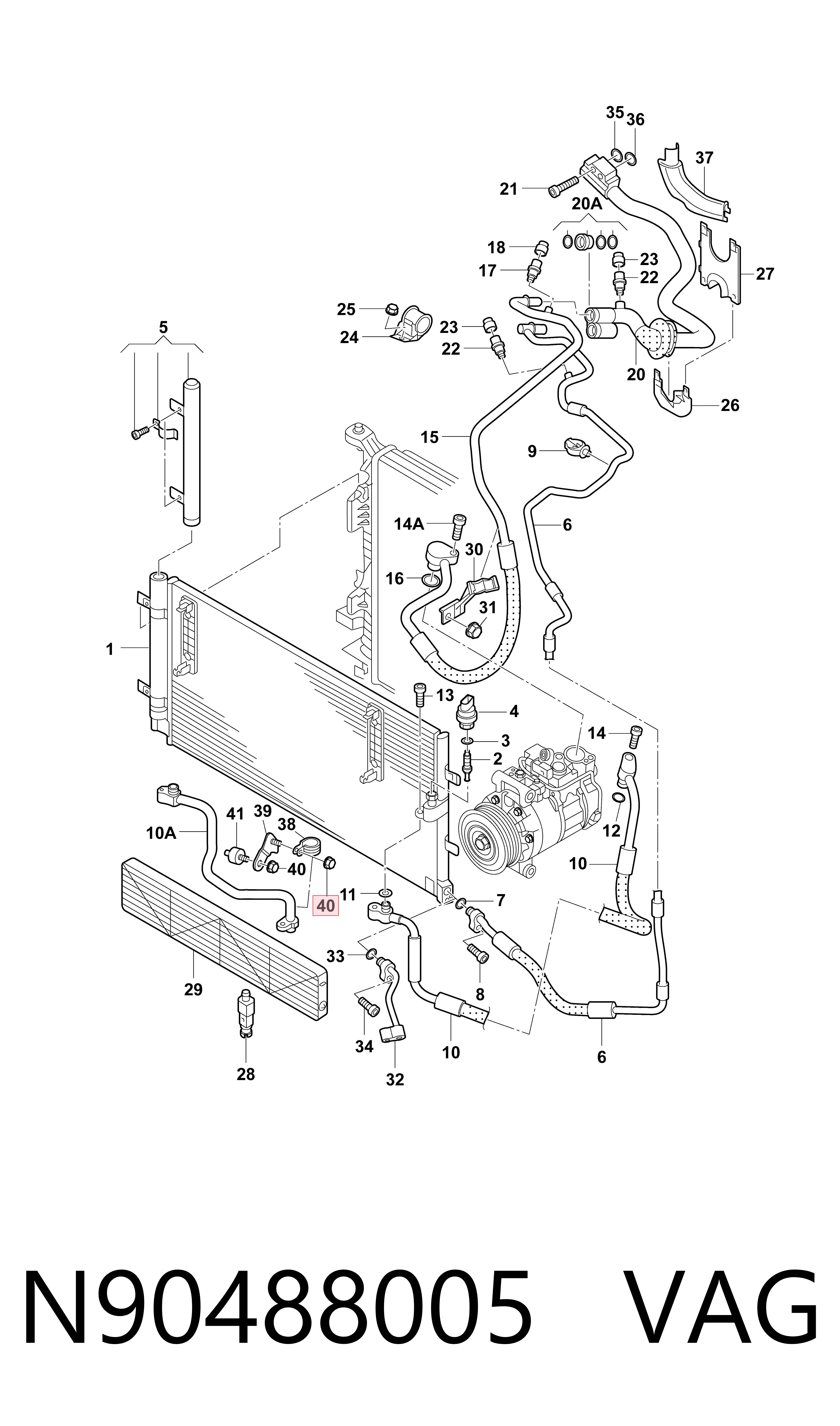 N90488005 VAG 