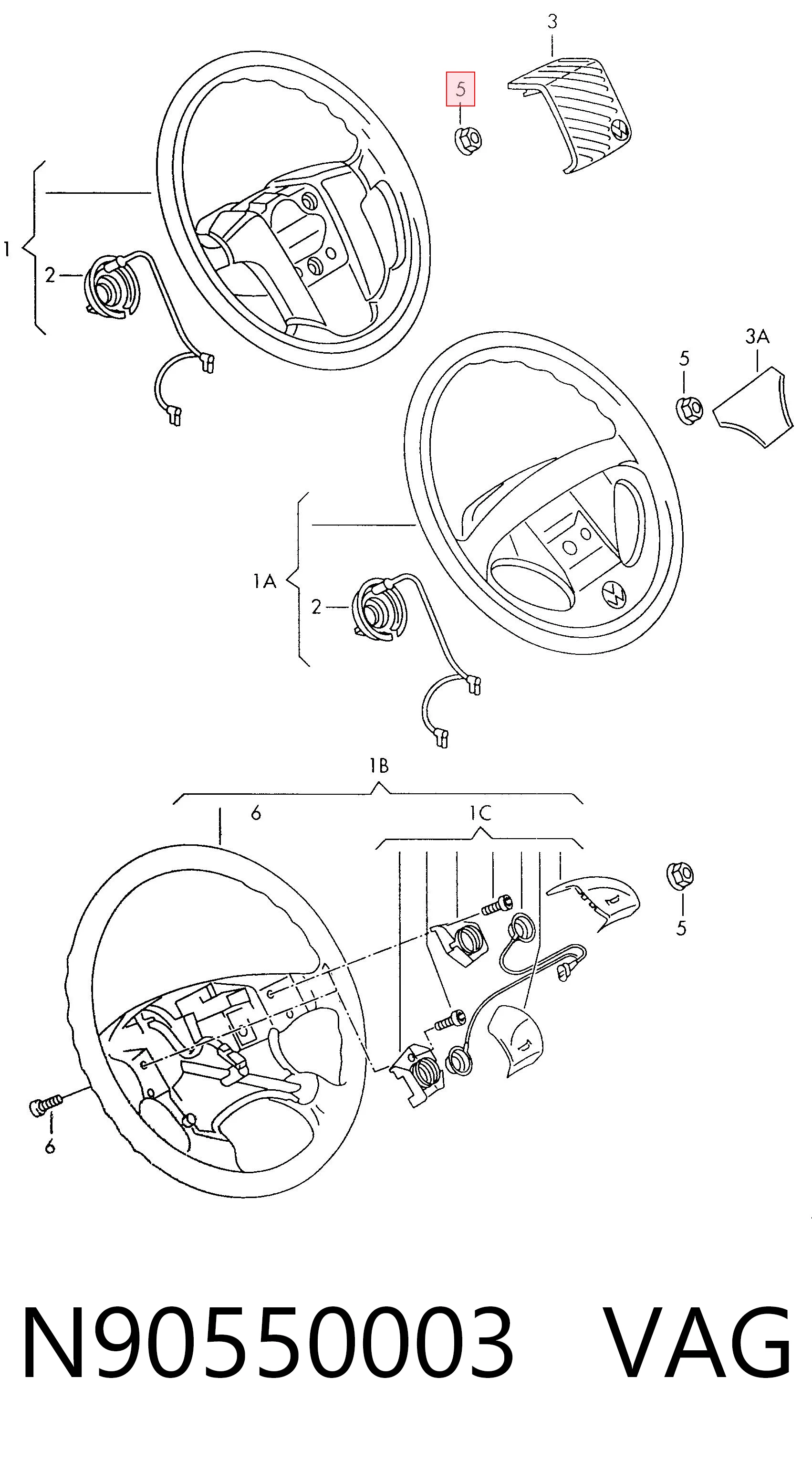 N90550003 VAG 