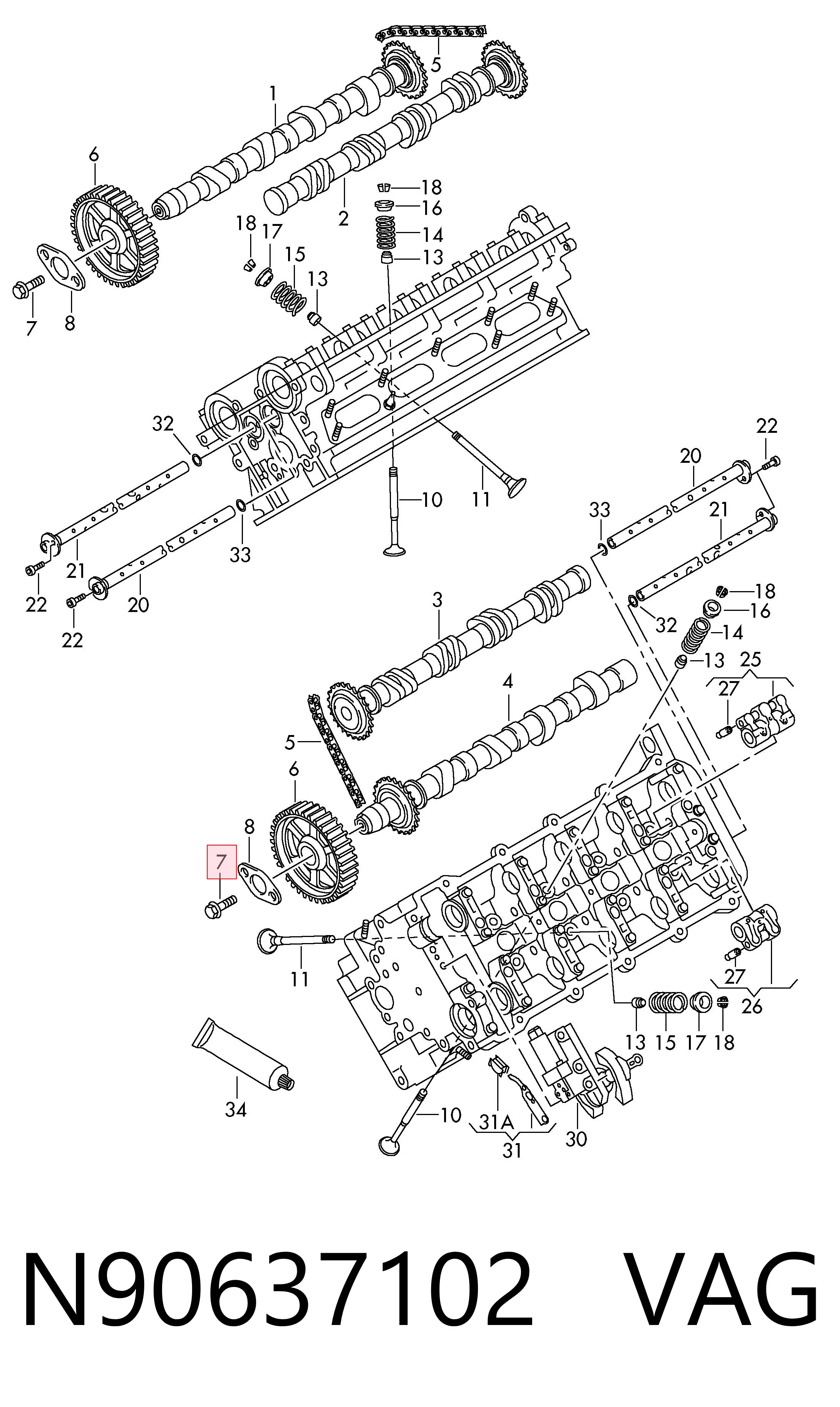 N90637102 VAG 