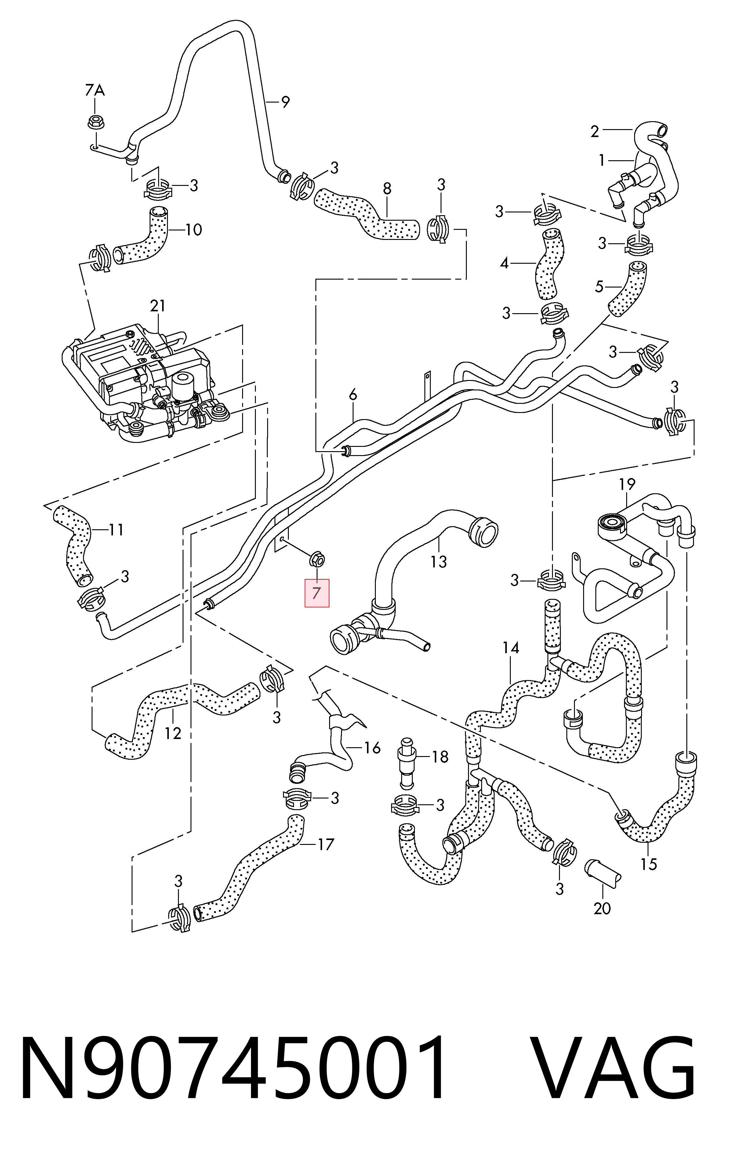N90745001 VAG 