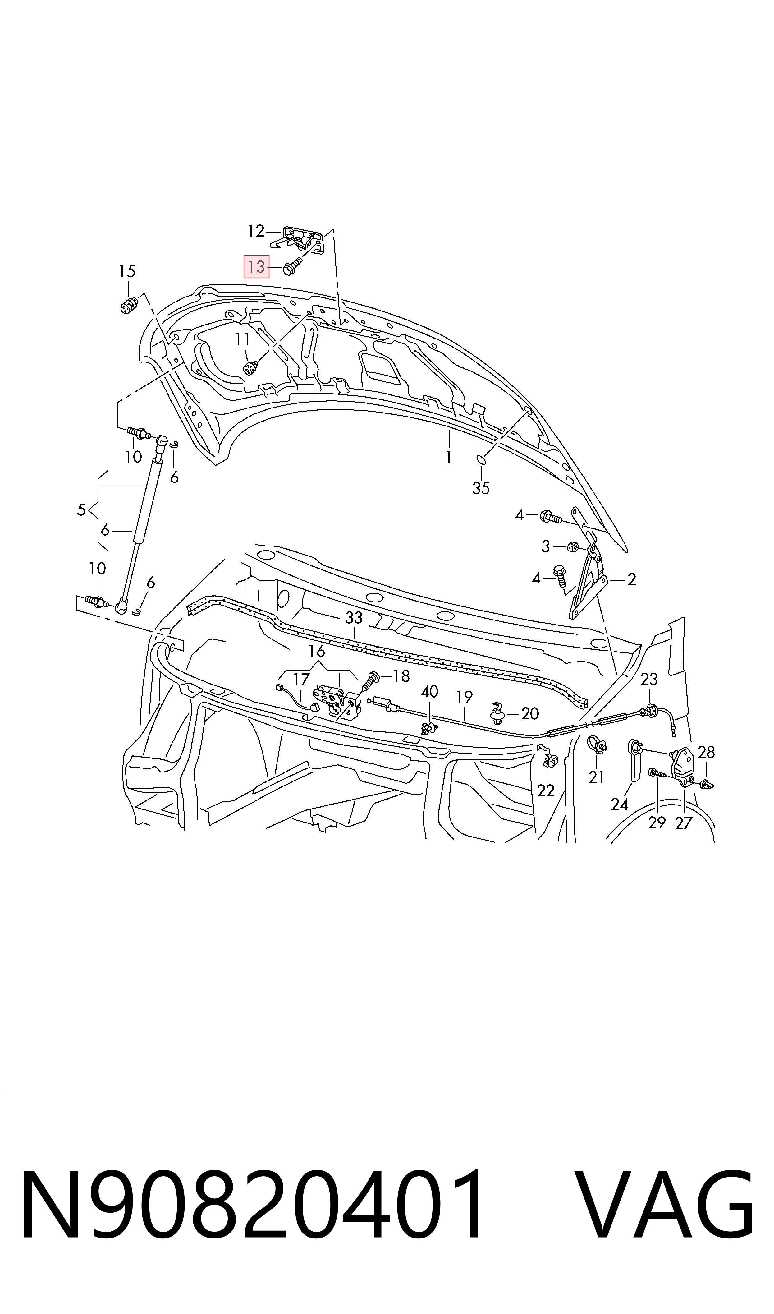 N90820401 VAG 