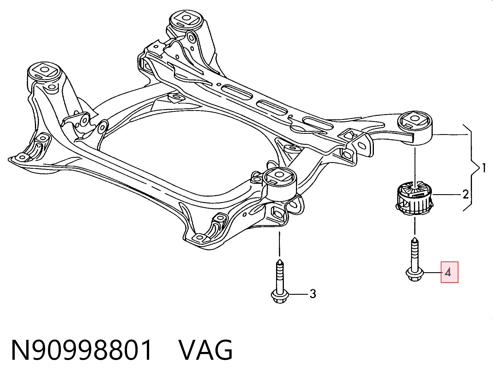 N90998801 VAG 