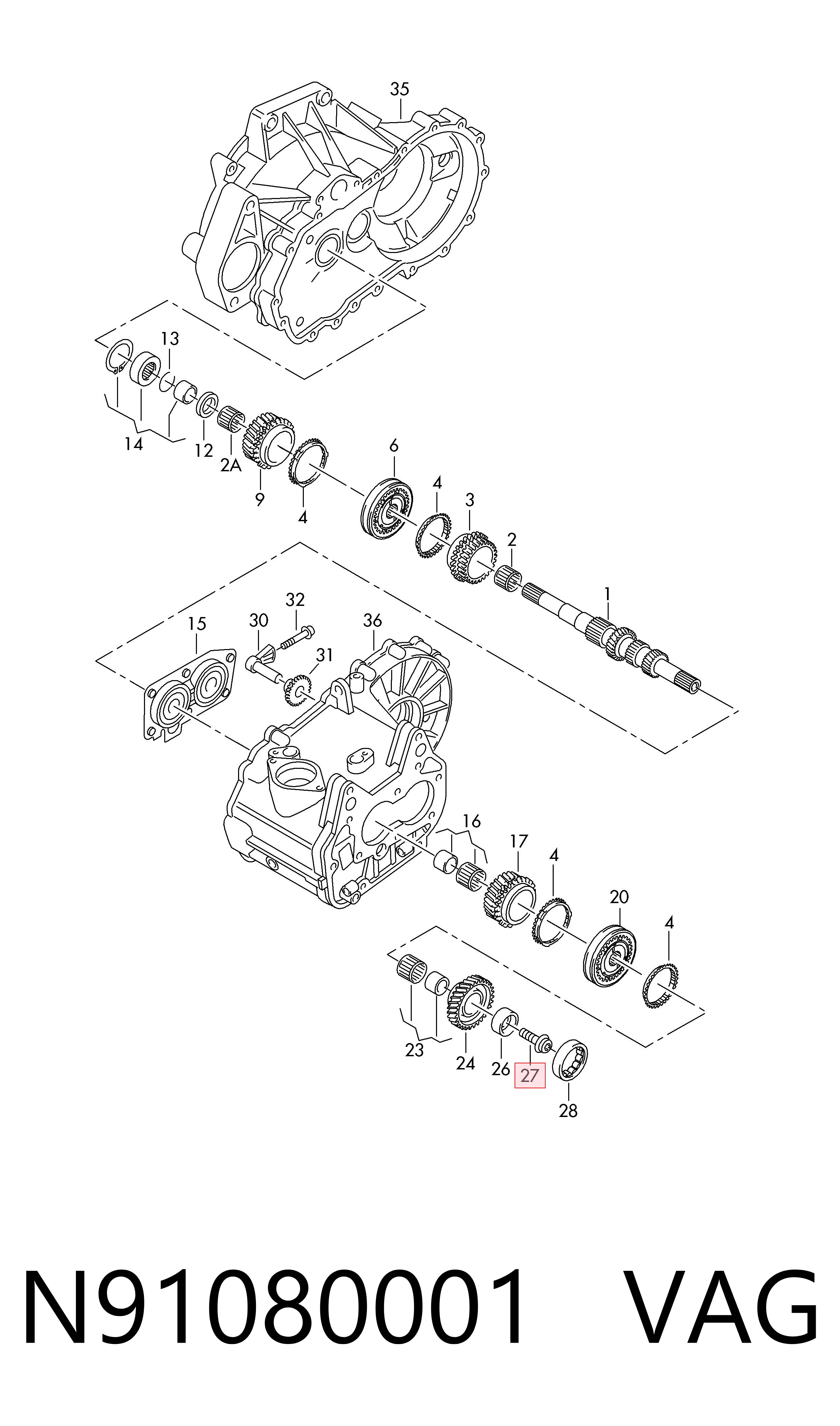  VAG N91080001 preço, a partir de 3,22 USD