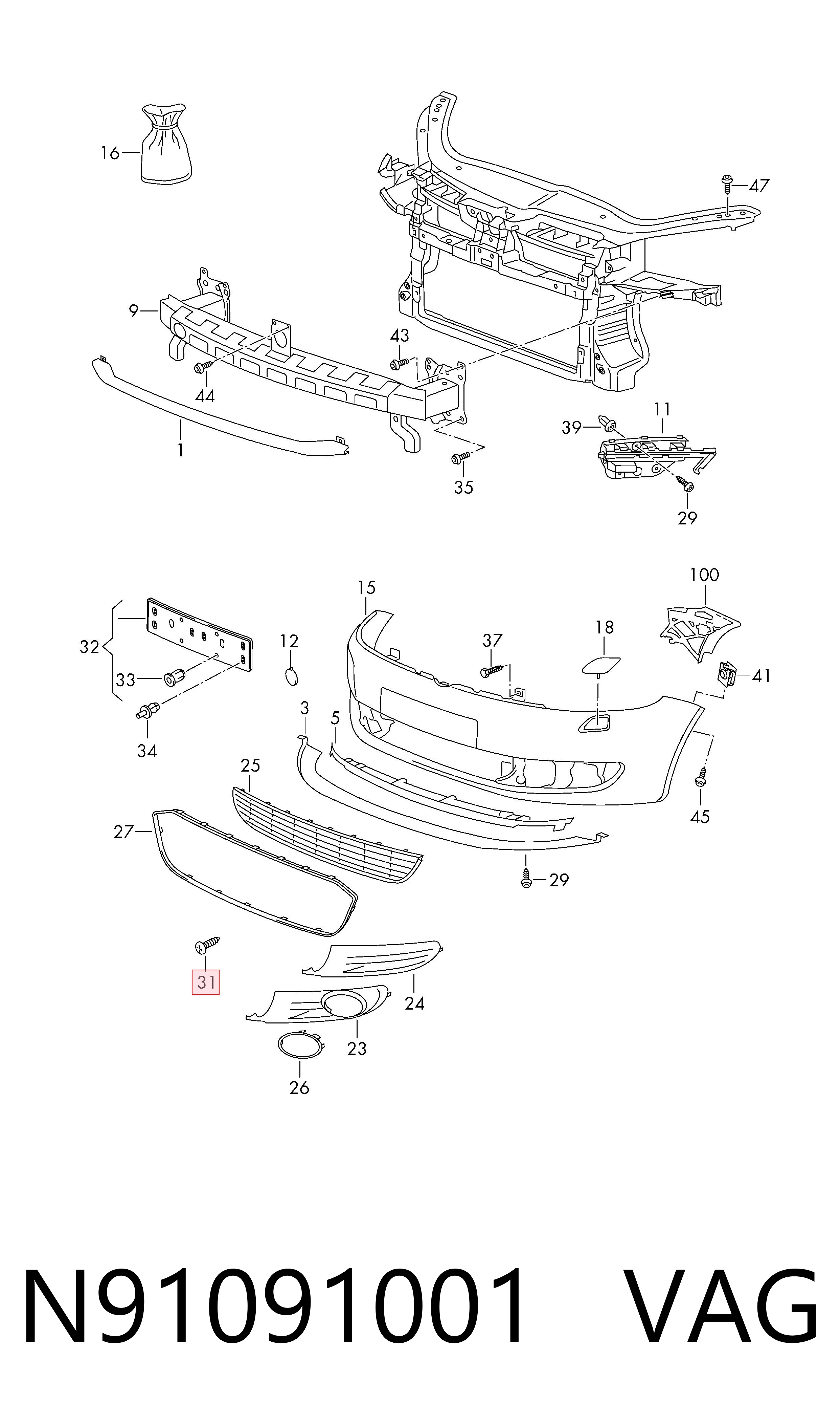 N91091001 VAG 