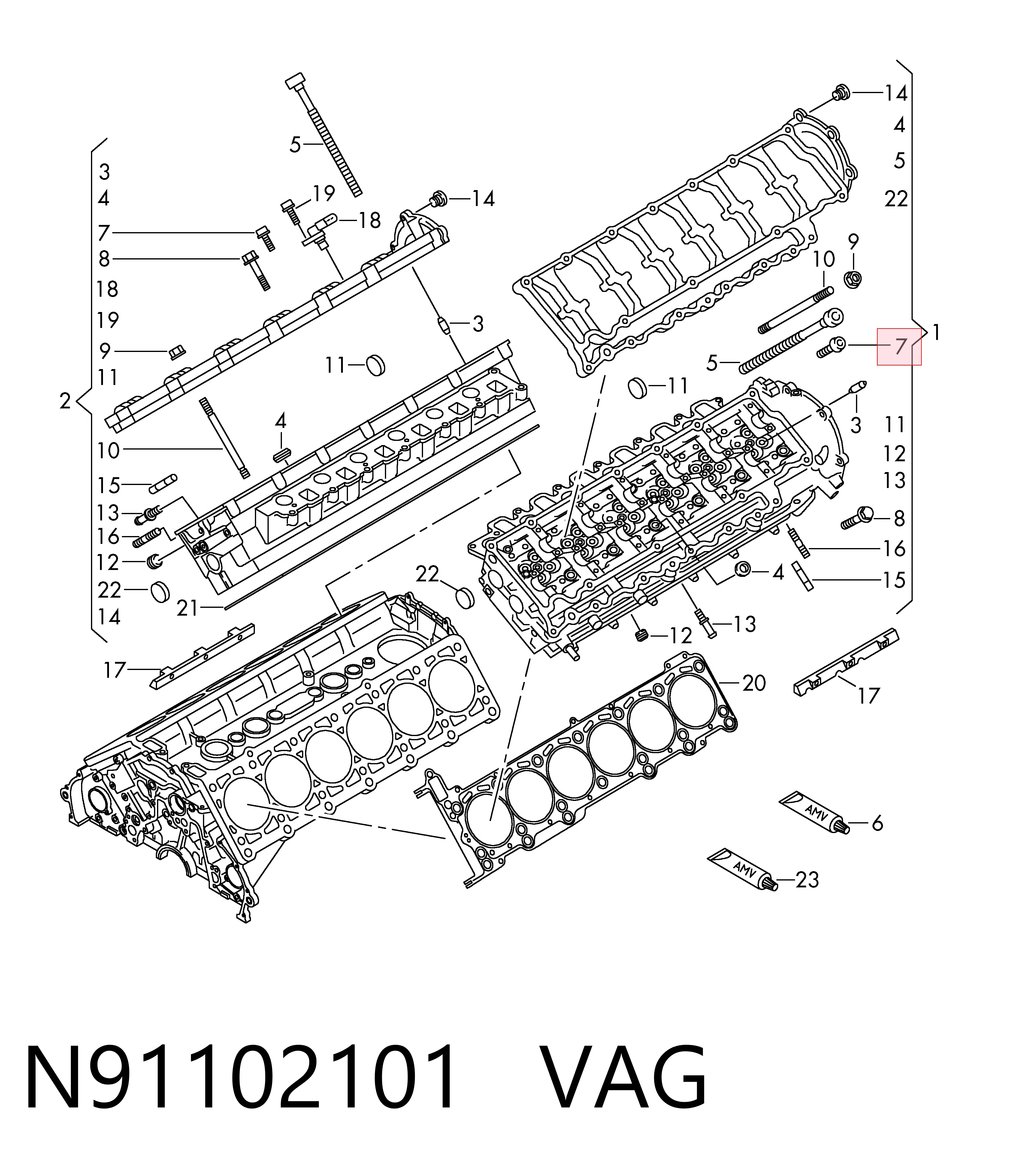 N91102101 VAG 
