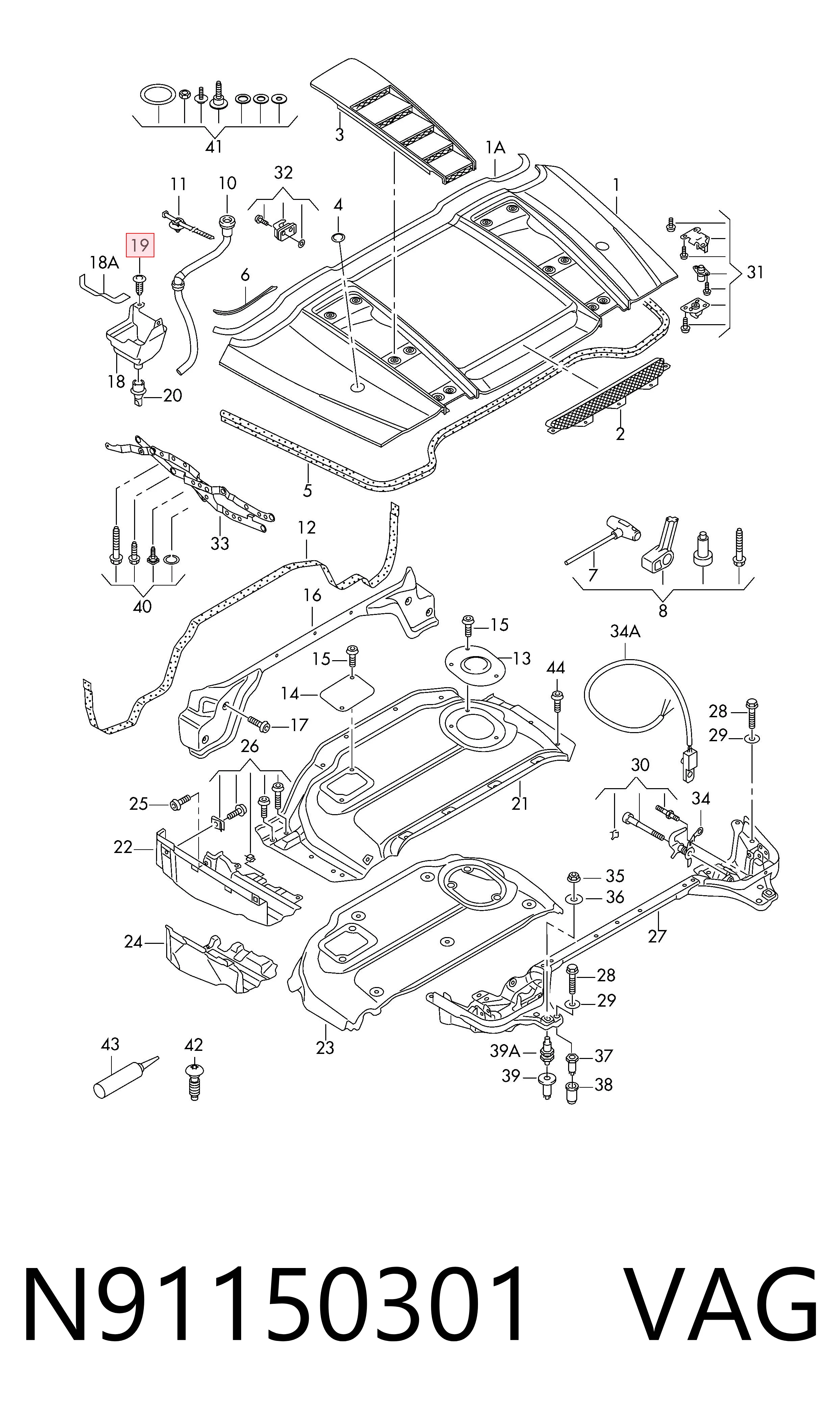  VAG N91150301 preço, a partir de 0,85 USD