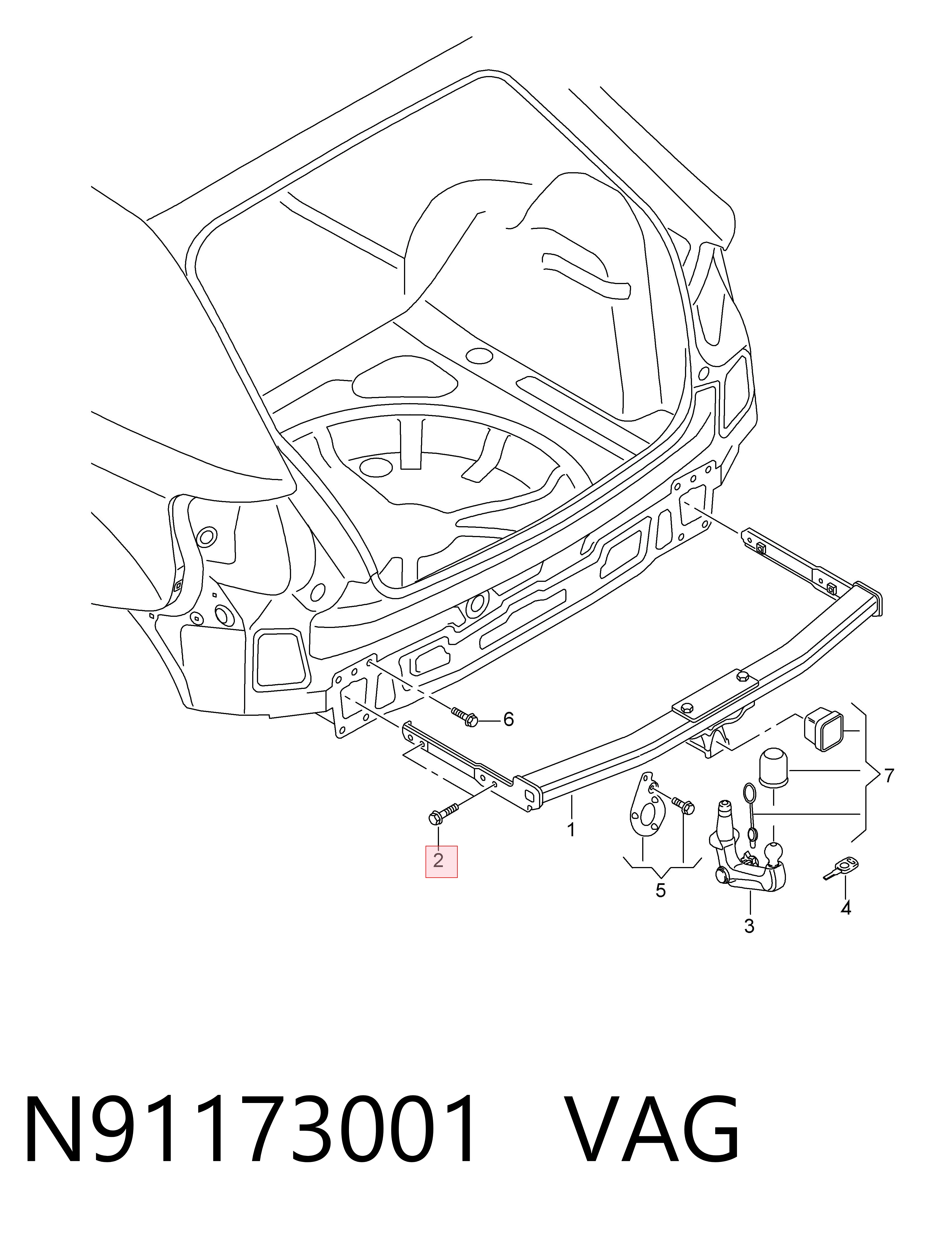  VAG N91173001 preço, a partir de 6,46 USD