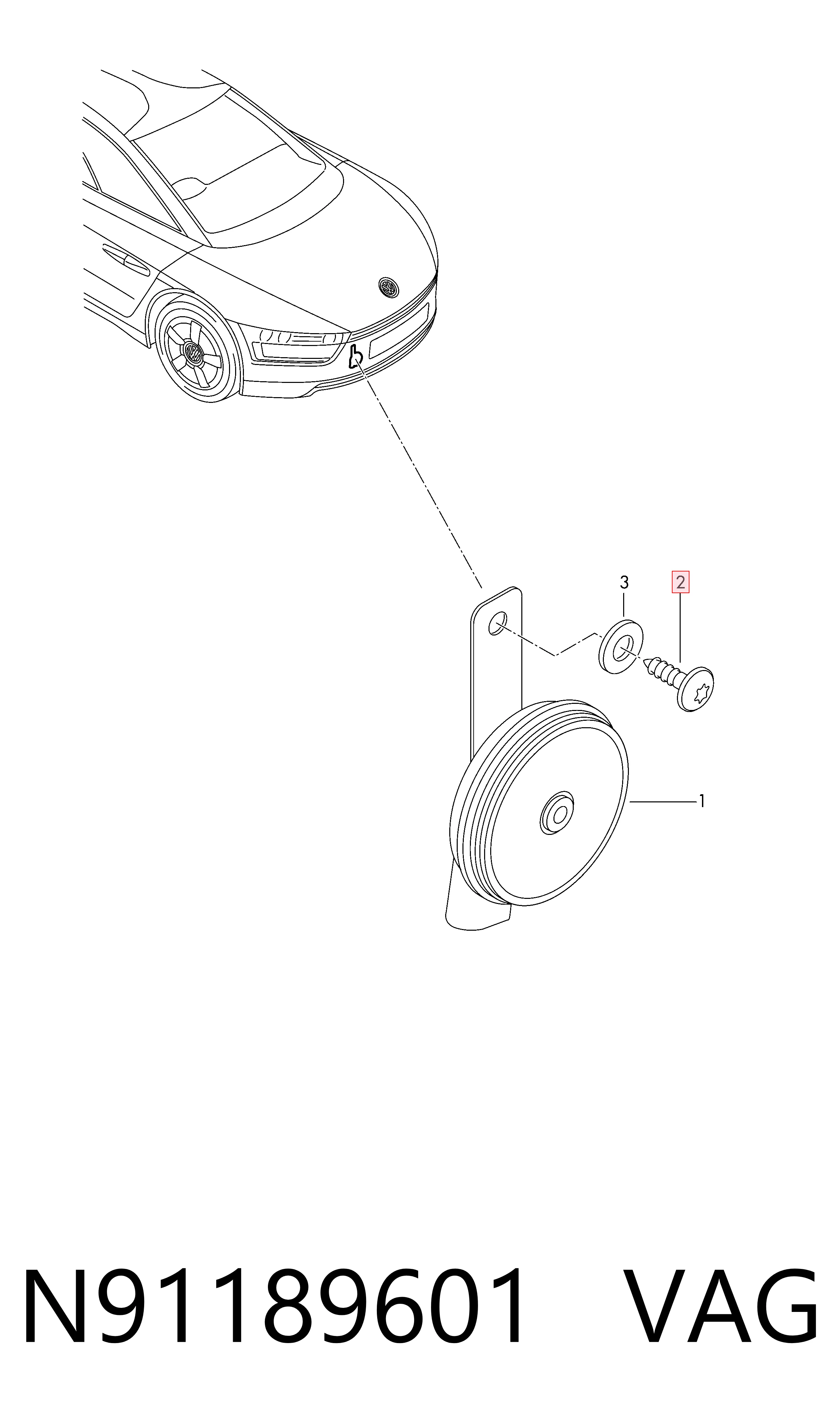  VAG N91189601 preço, a partir de 28,35 USD
