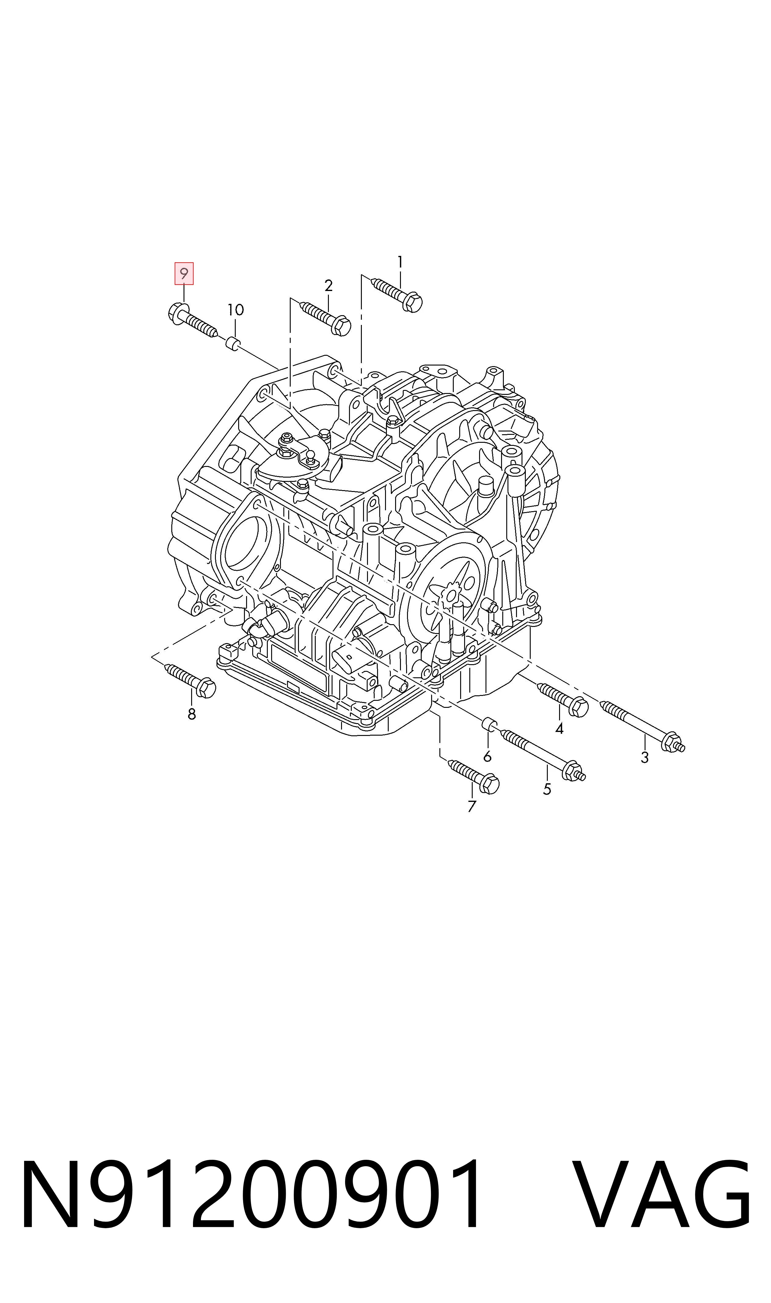  VAG N91200901 preço, a partir de 6,64 USD