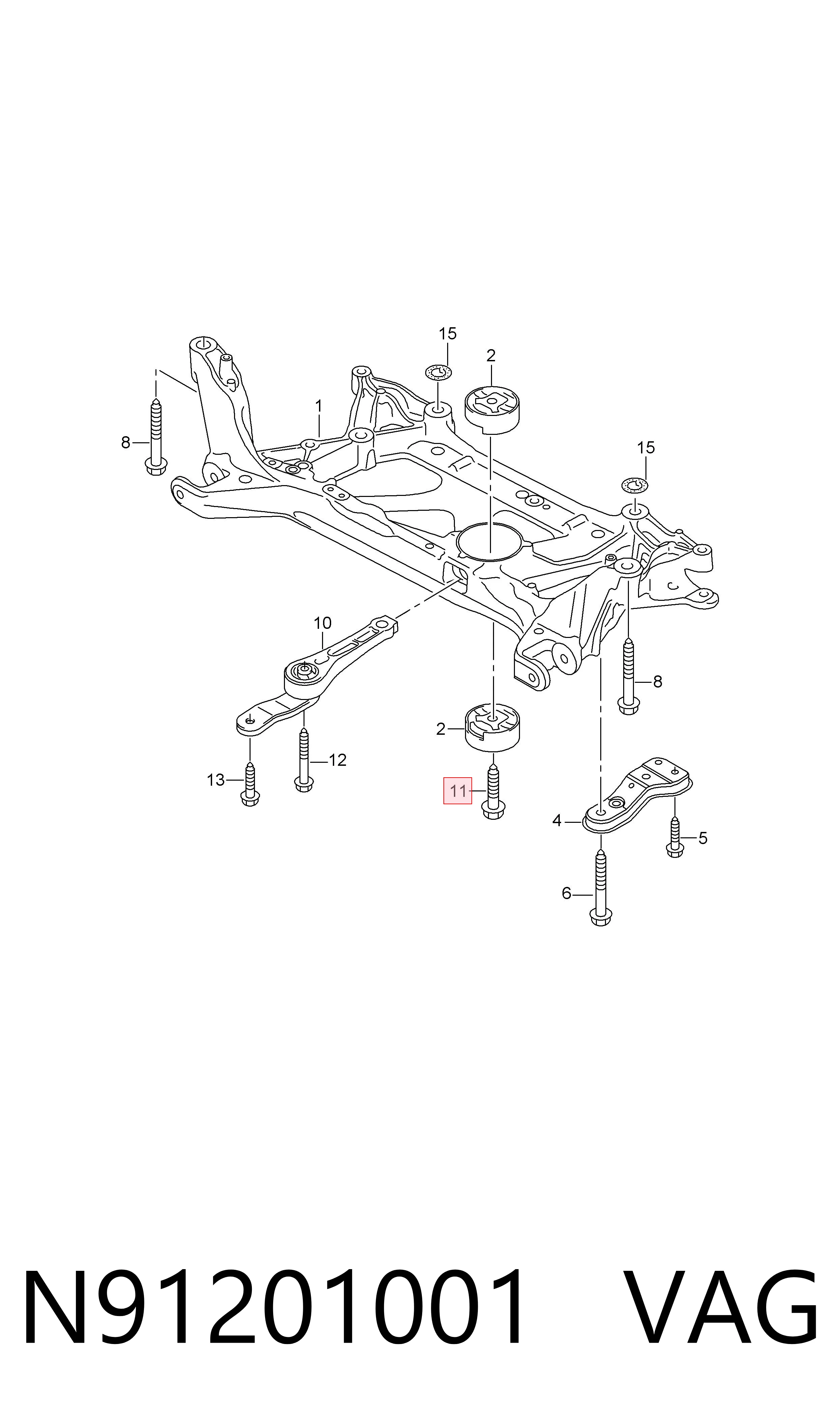  VAG N91201001 preço, a partir de 6,35 USD