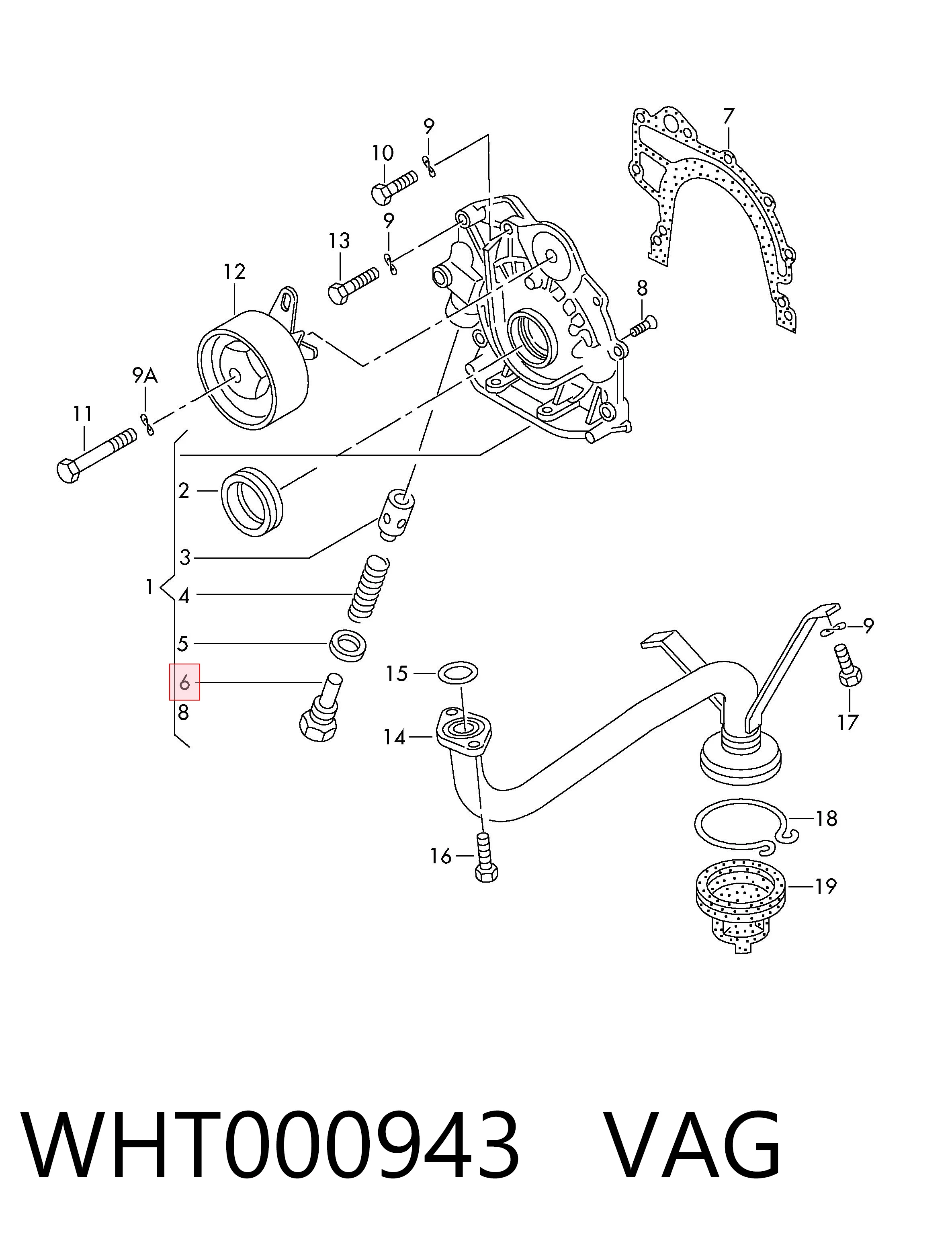  VAG WHT000943 preço, a partir de 11,83 USD