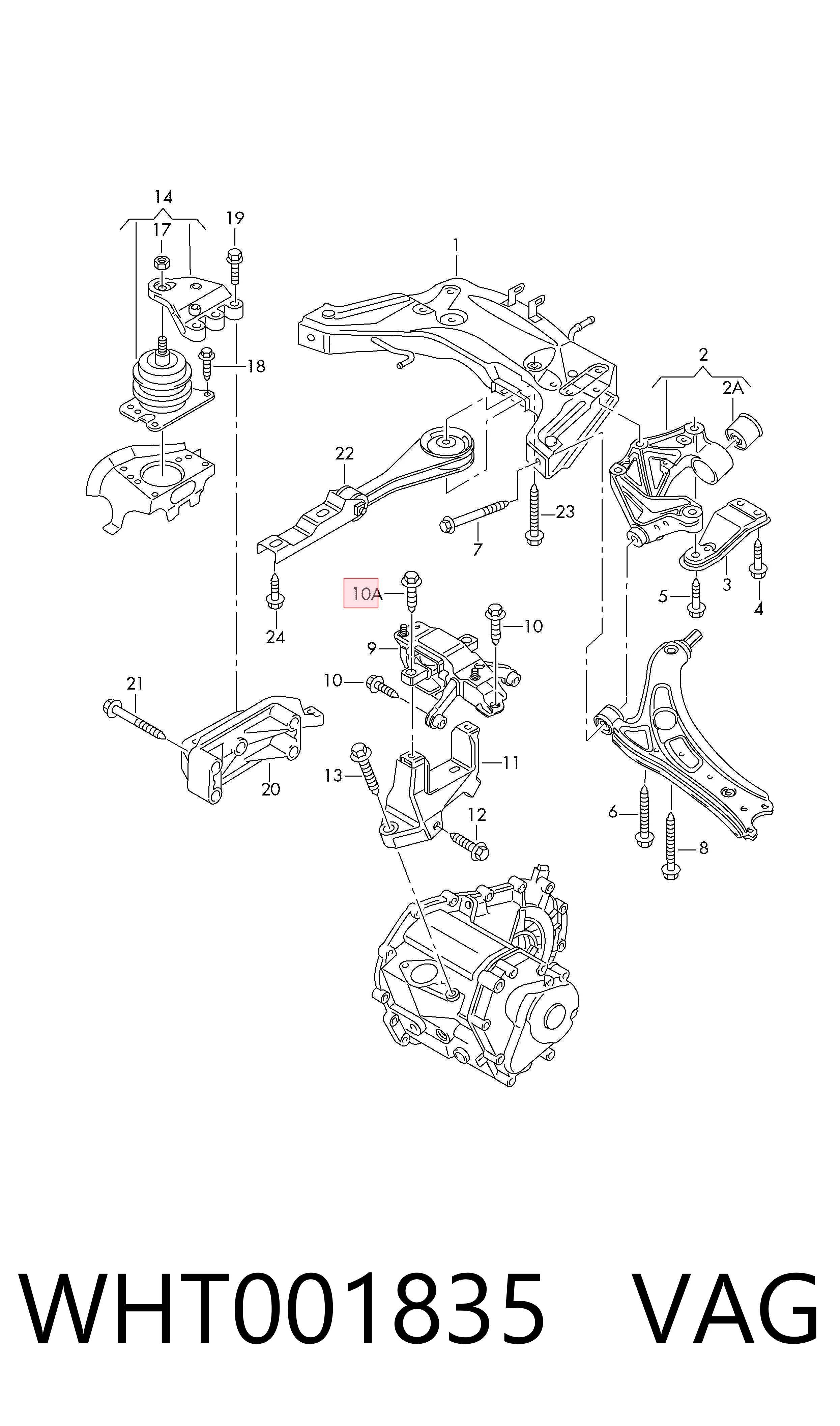  VAG WHT001835 preço, a partir de 3,52 USD