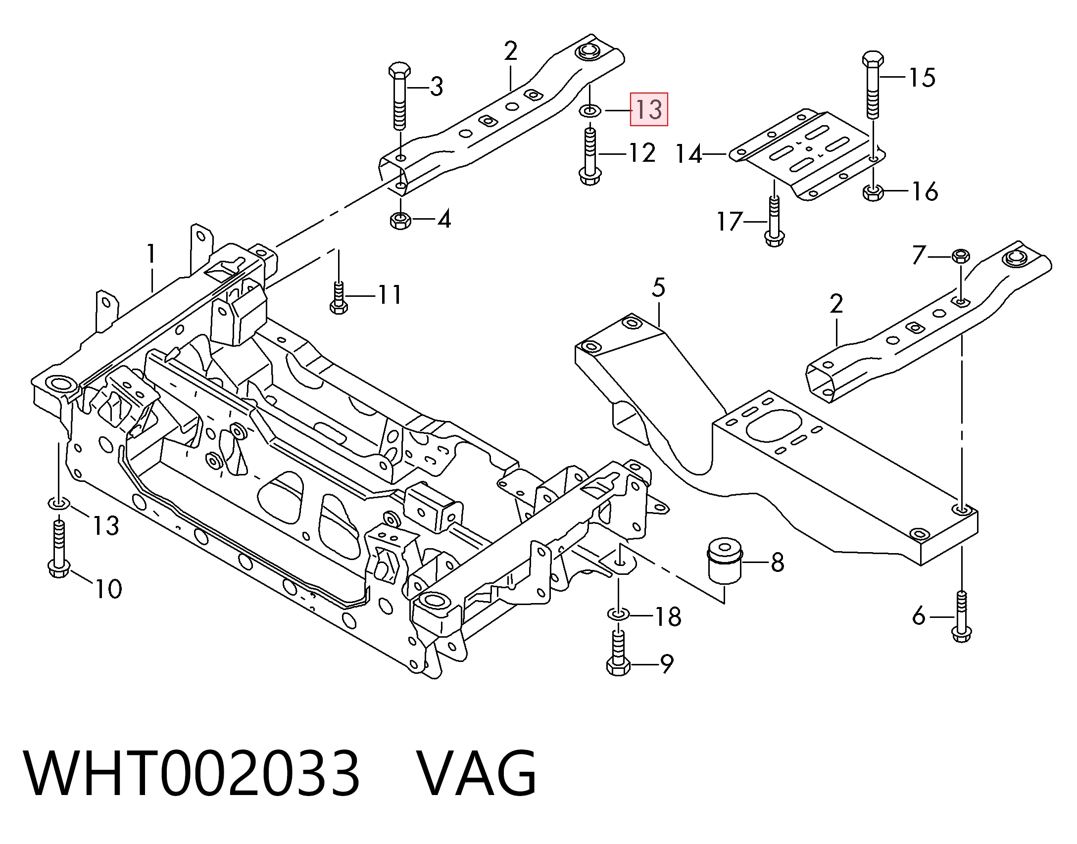 WHT002033 VAG 