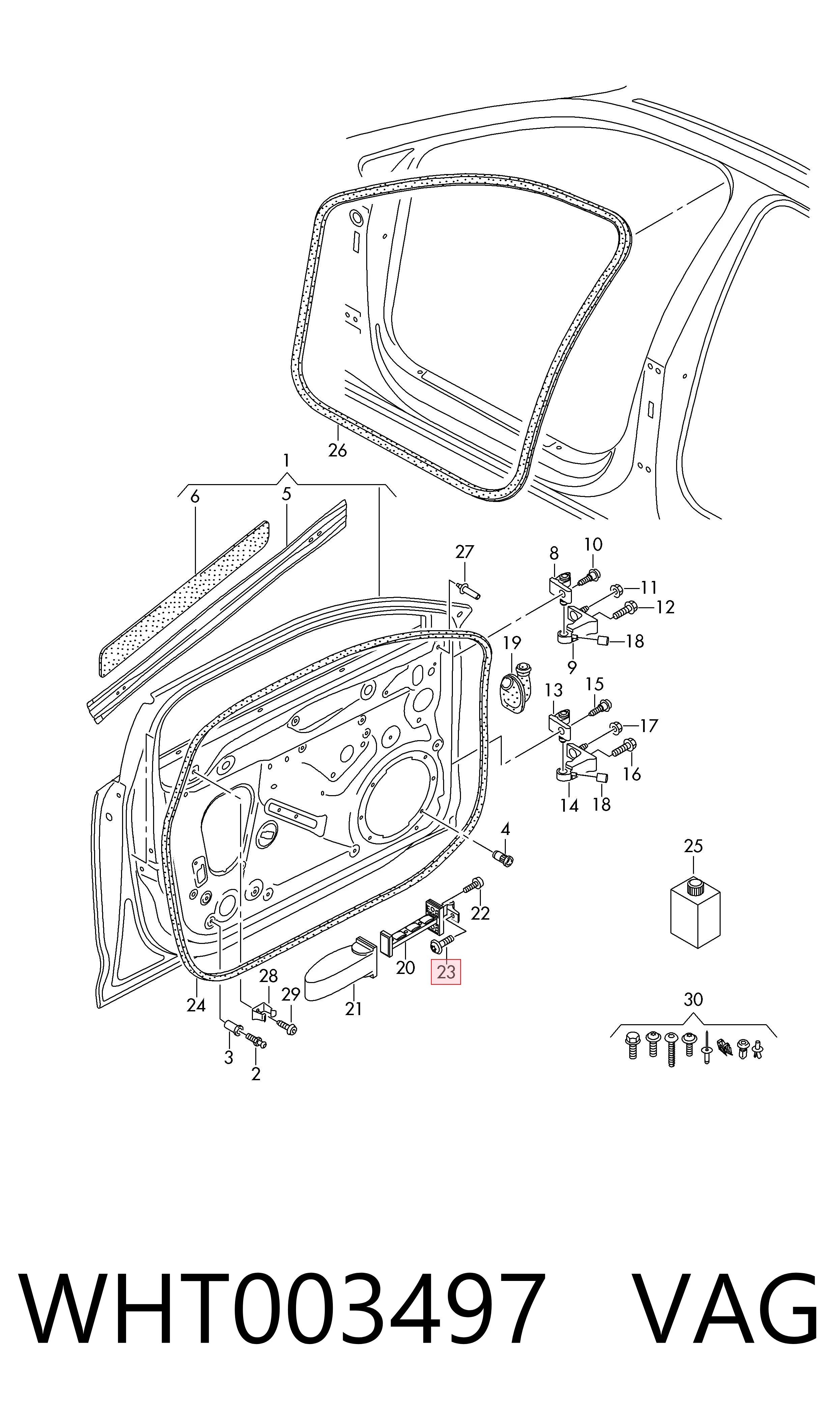  VAG WHT003497 preço, a partir de 2,31 USD