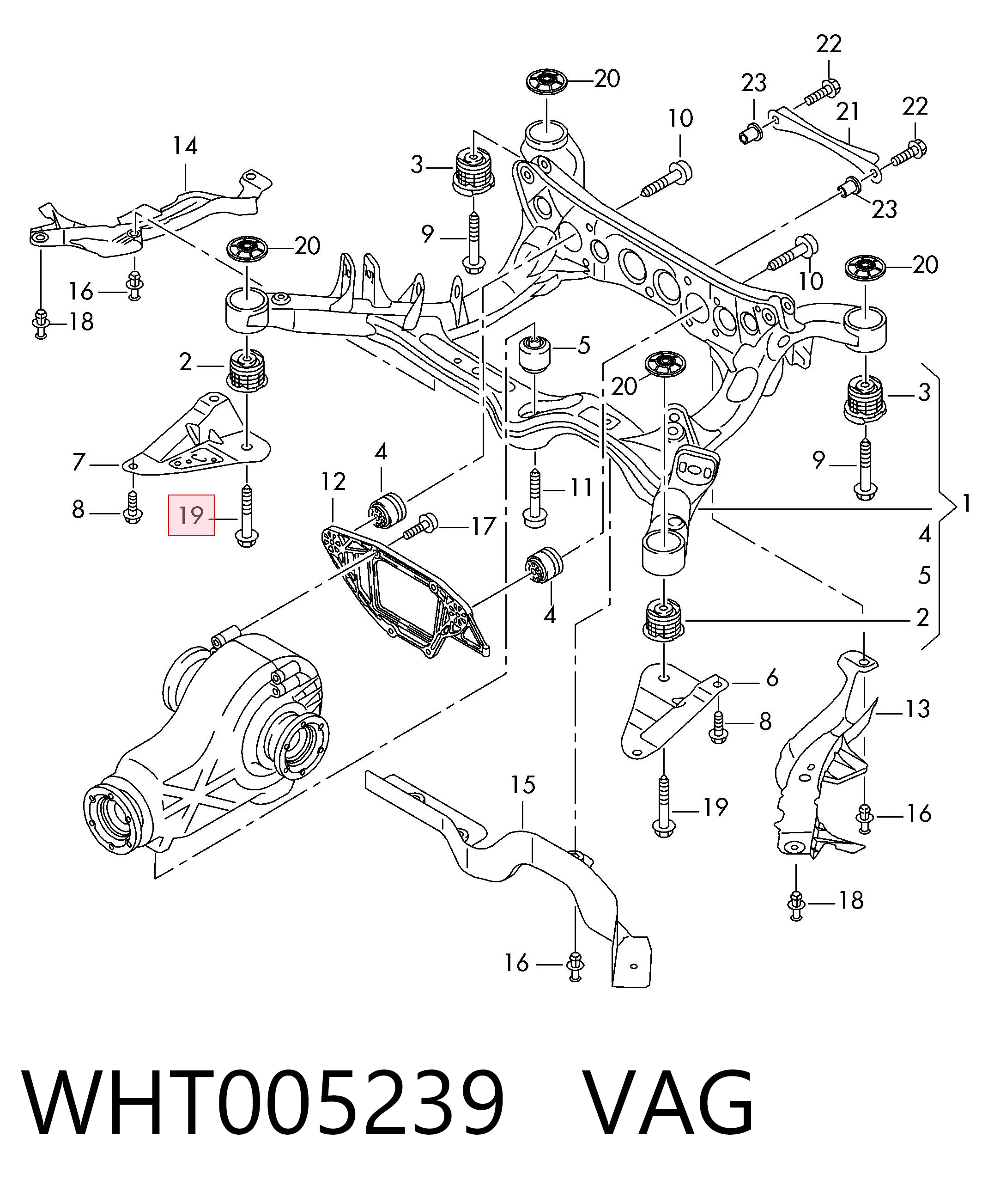 WHT005239 VAG 