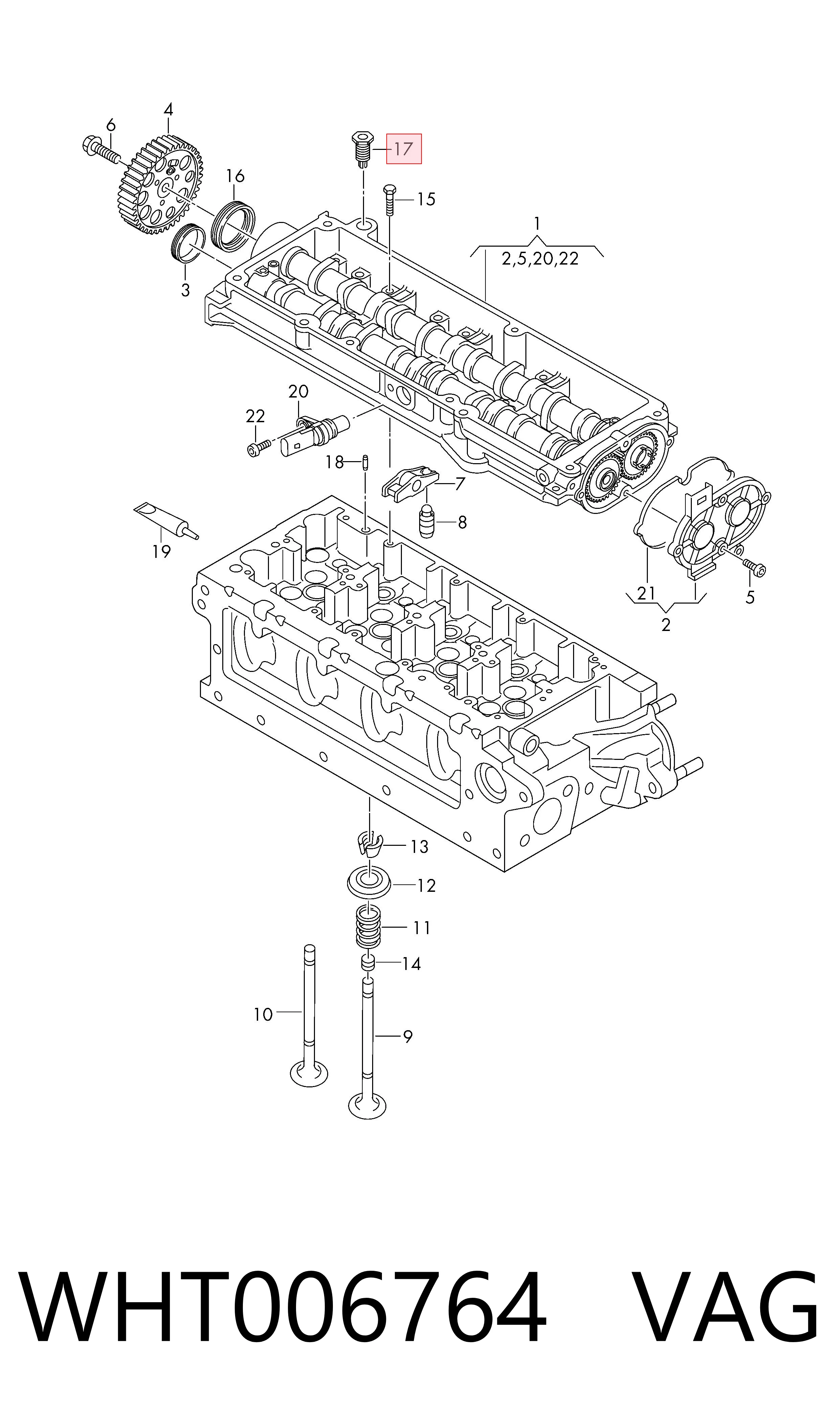  VAG WHT006764 preço, a partir de 14,64 USD