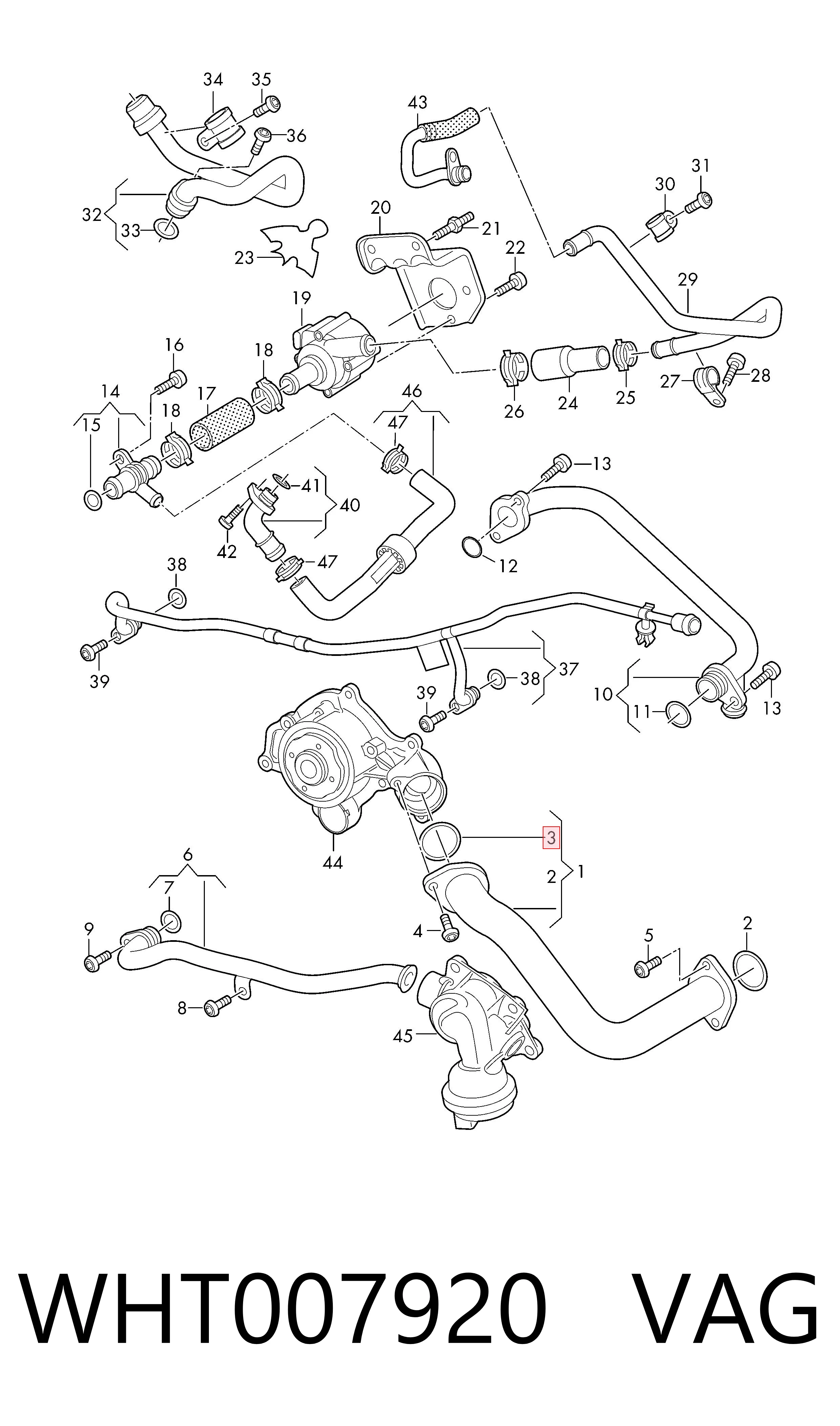 Vedante anular de separador de óleo dos gases de cárter Fiat/Alfa/Lancia K05080112AA preço, a partir de 5,23 USD