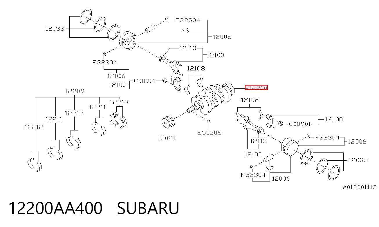 Compre Cambota de motor Subaru Outback 3